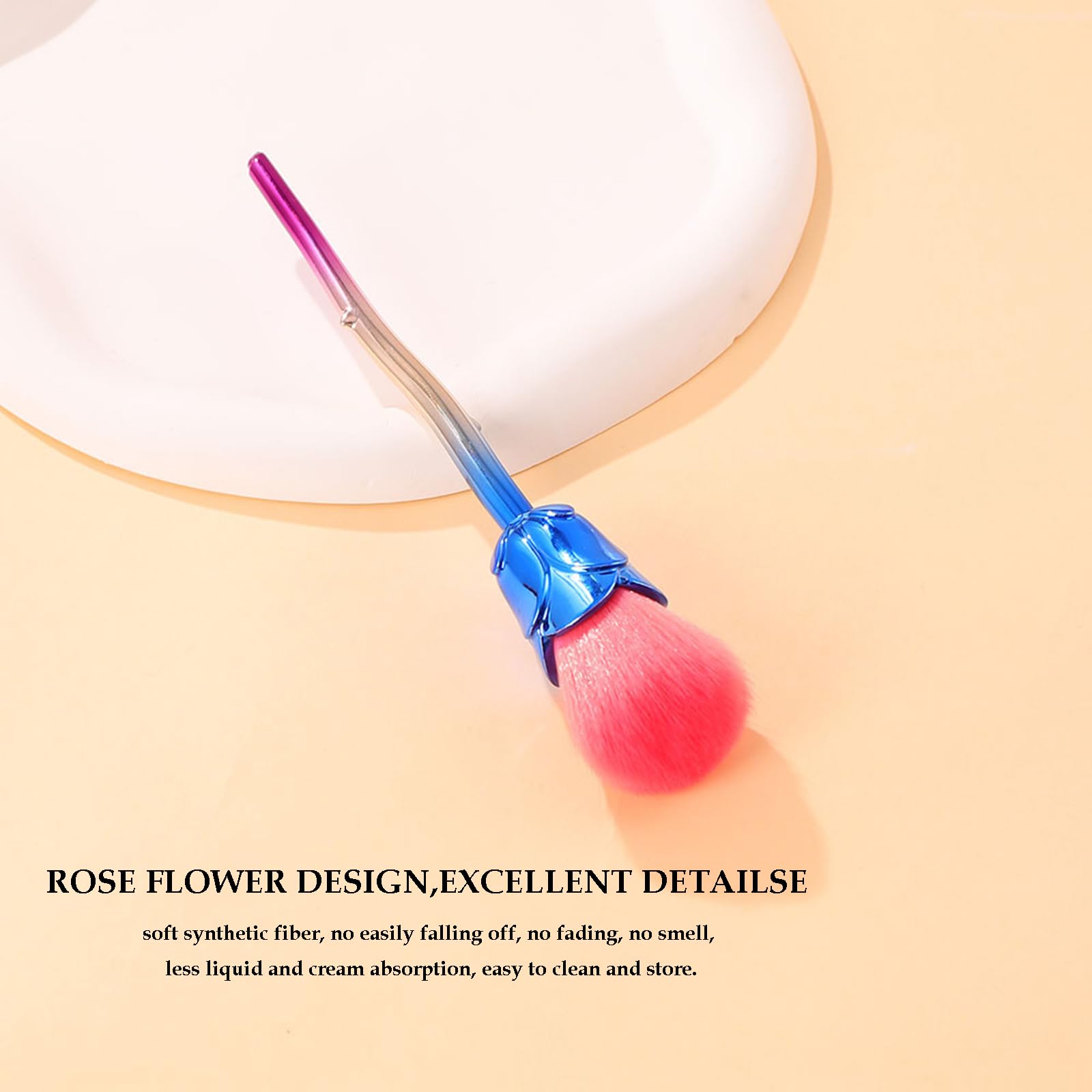 Foldable Silicone Makeup Brush Cleaner Bowl, Face Scrubber, Silicone Face Mask Applicator & Makeup Brush, Beauty Tools Sets (Pink)