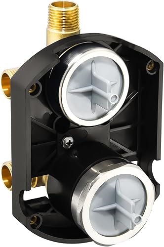 Miniatura 1 de R22000 - Válvula de ducha y desviación integrada, compatible con kit de ajuste de válvula desviadora integrada de 3 ajustes D o 6 ajustes,