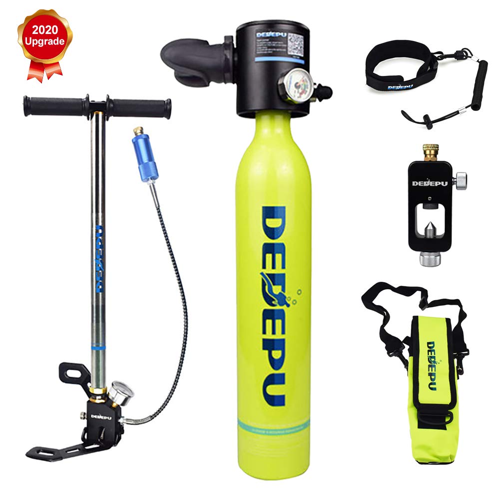 Buy BESTSUGER Scuba Diving Tank Set, 0.5L Portable Diving Oxygen