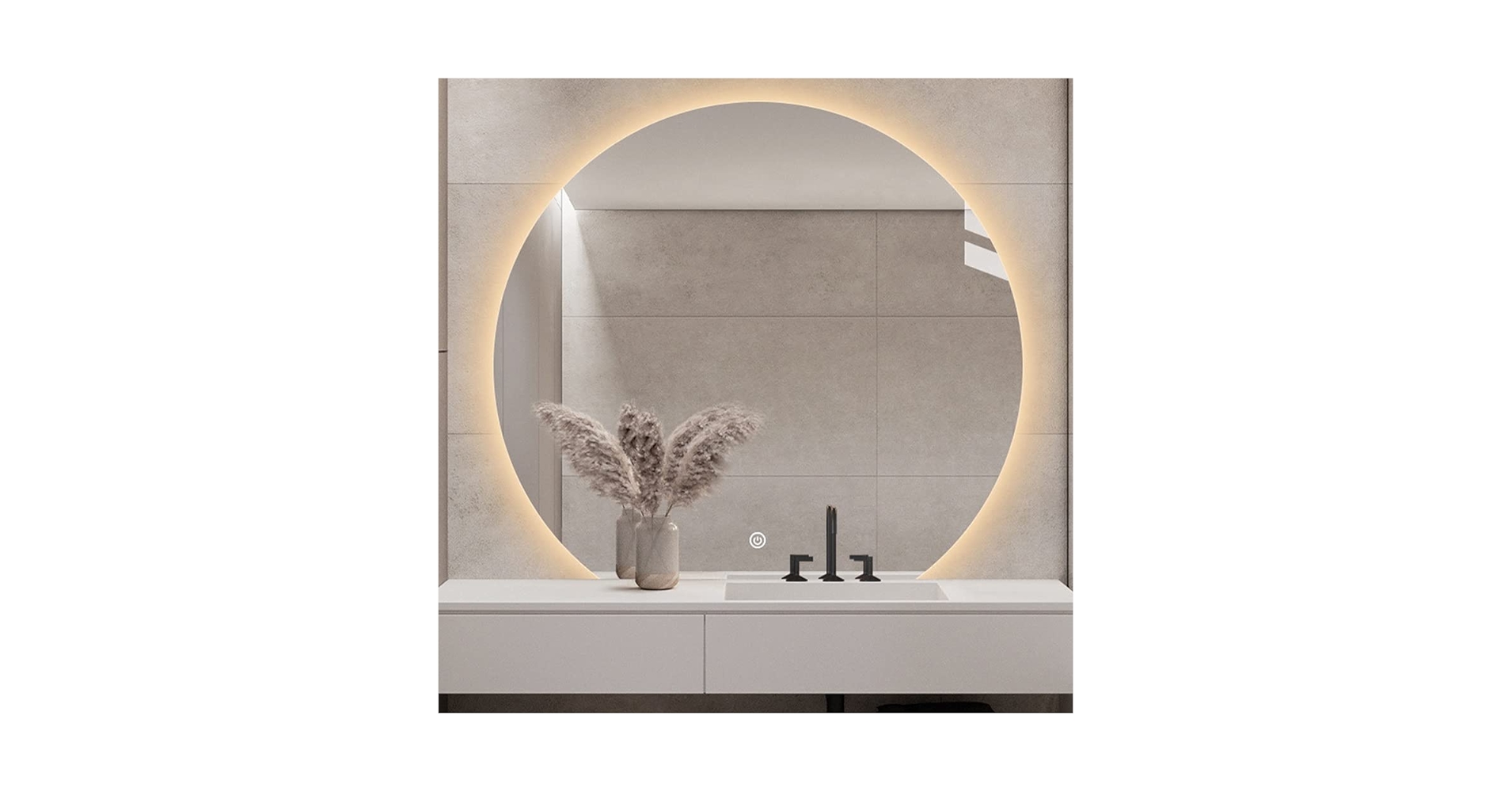 【美品】LED壁掛け鏡 70×90cm 楽天市場】壁掛けミラー ledミラー 70 90の通販
