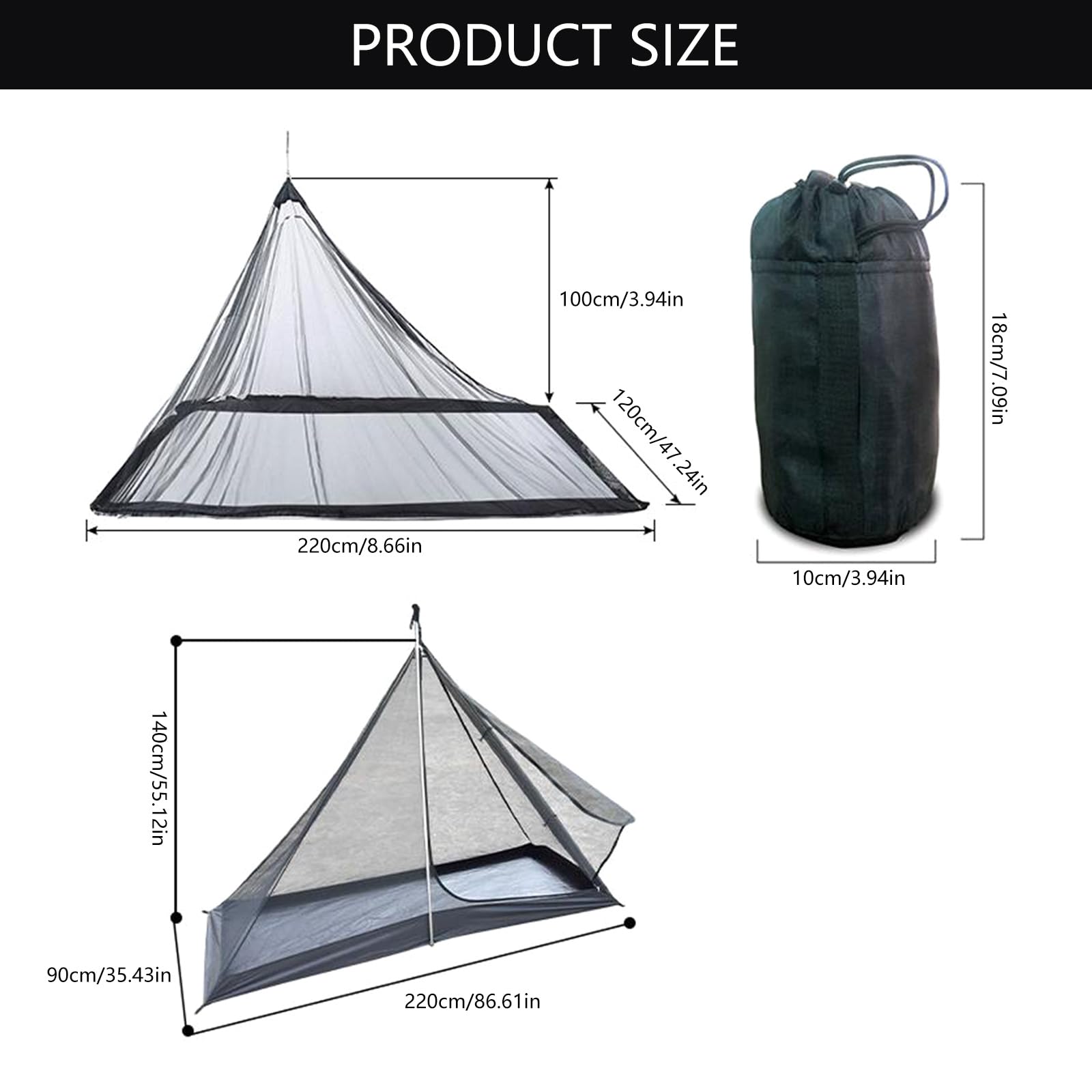 Amazon.co.jp: 屋外キャンプテント蚊帳ポータブルシングル防蚊