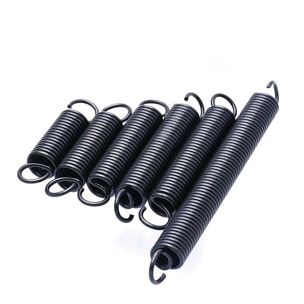 Metal Springs 2pcs Wire Dia 2mm Tension Spring with Open Hook OD 10-17mm Expand Spring Pullback Spring Long 30-100mm ( Size : 100mm , Style : 2x16mm (2pcs) )