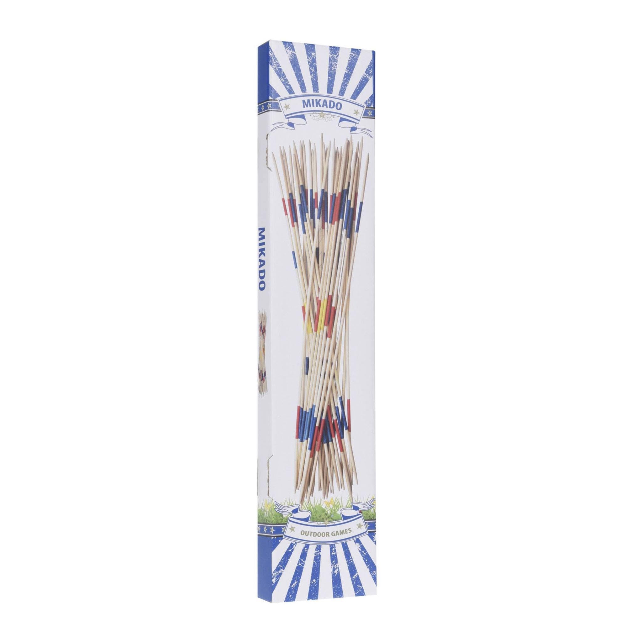 WELL HOME MOBILIARIO & DECORACIÓN- Mikado XXL en Bois avec 31 bâtonnets, WH14741, Naturel, 91x10x3