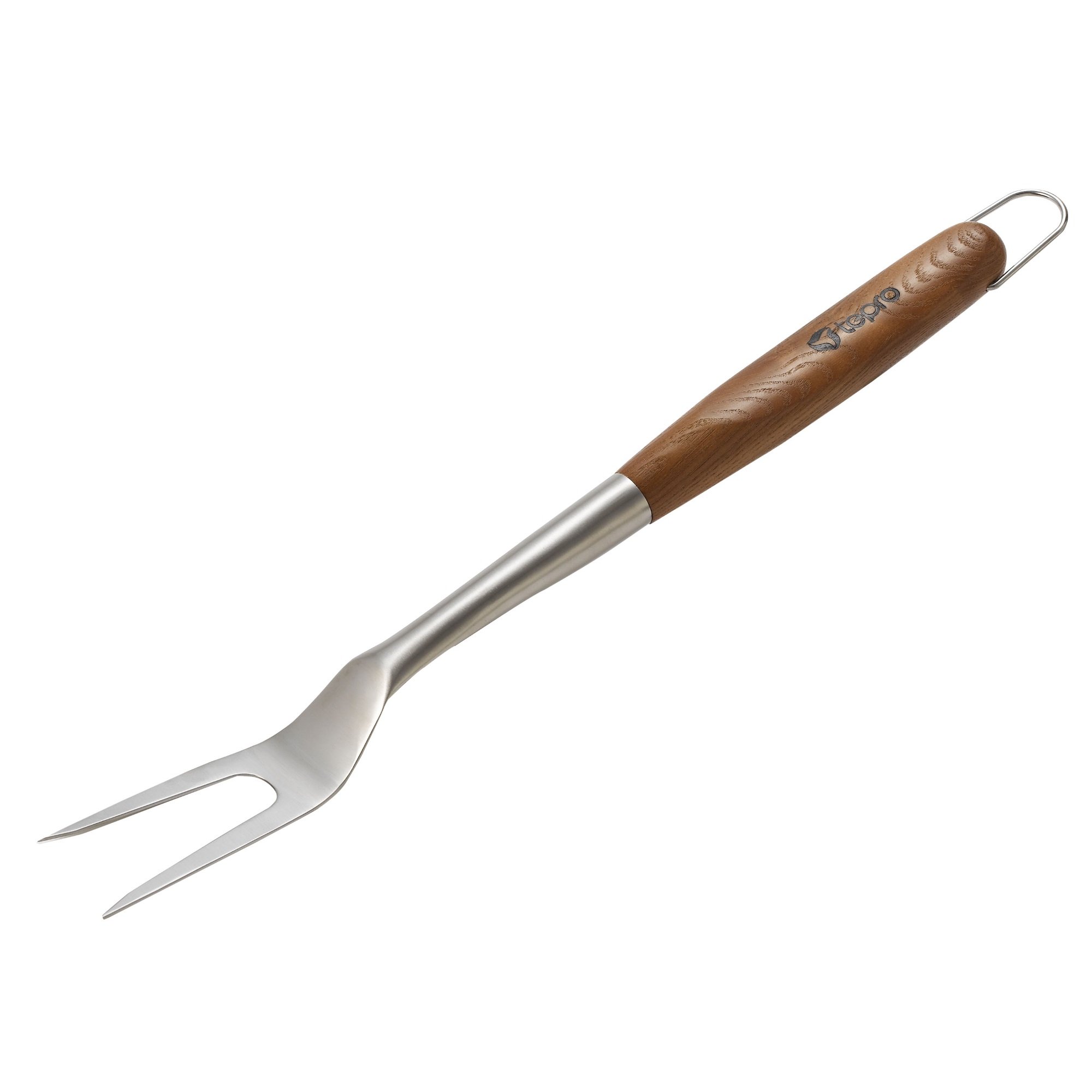 Fourchette de barbecue Tepro Advanced en acier inoxydable pour grill et plancha extérieur