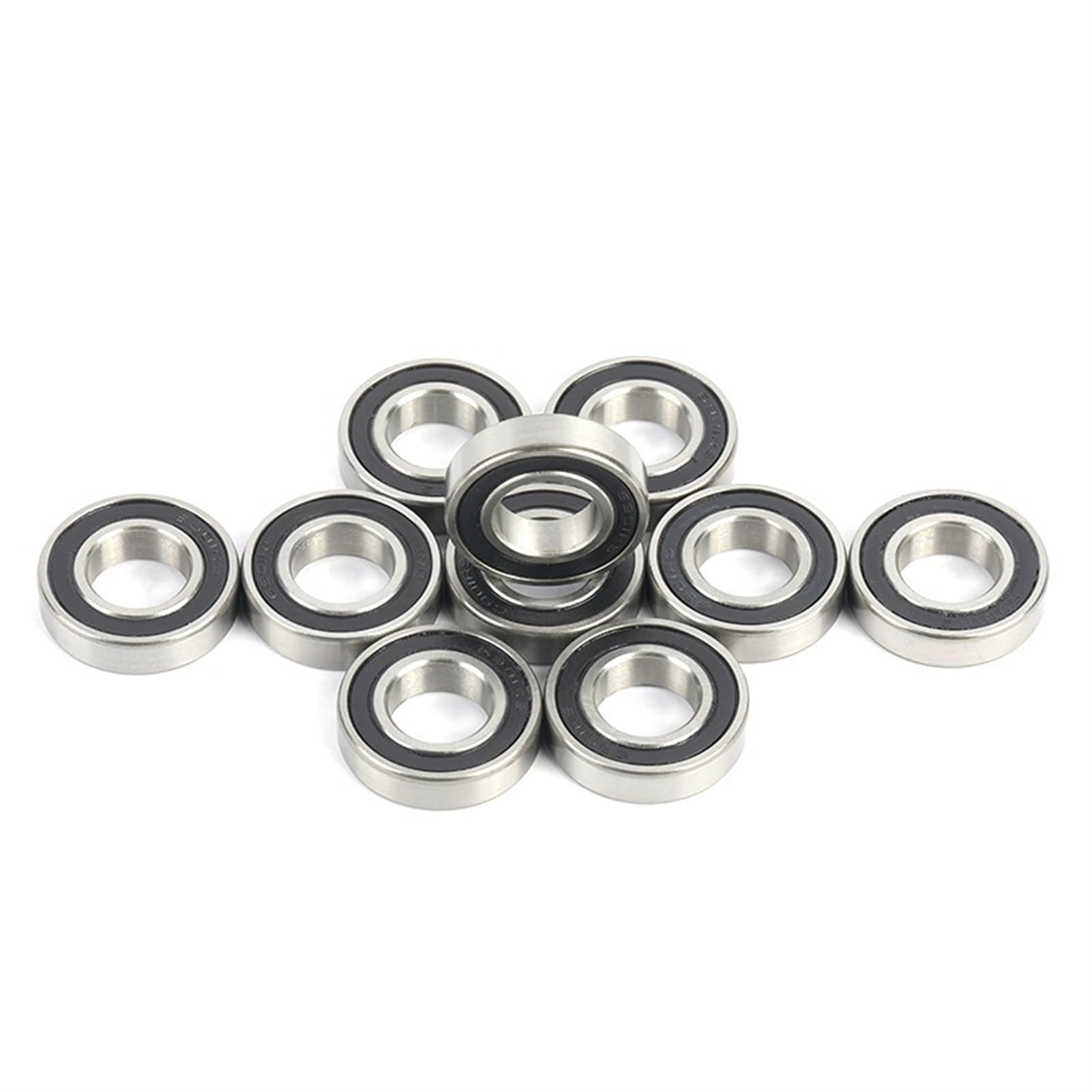 Cuscinetti a sfere a gola profonda 5 pezzi 6901 cuscinetto ceramico ibrido 12x24x6 mm ABEC-7 movimenti centrali e ricambi for bicicletta 6901RS cuscinetti a sfera Si3N4 6901 2RS