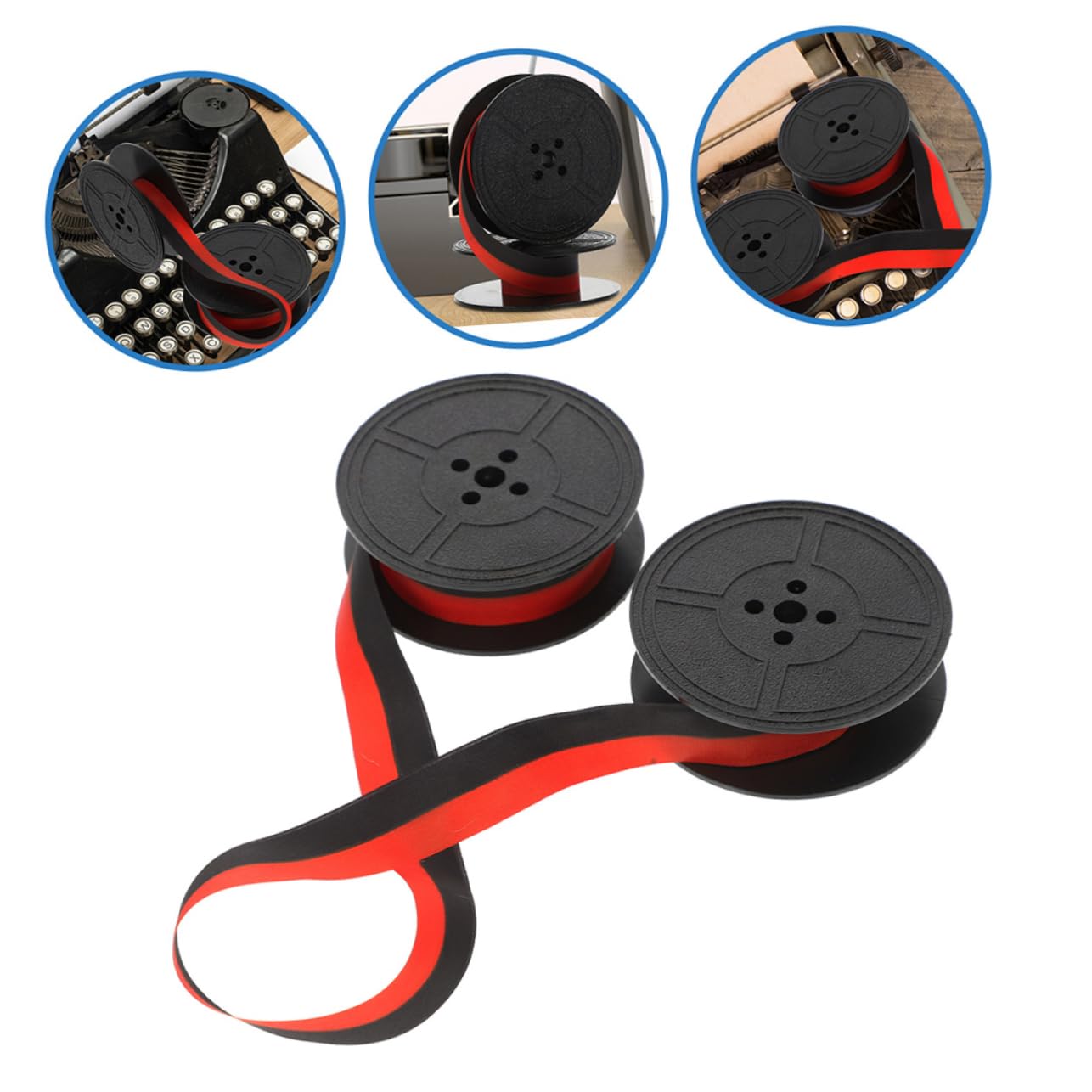 20ensembles Ruban Encre Pour Machine à Écrire Lot De Compatible Avec Modèles Vintage Et Ruban De Remplacement Pratique Pour Usage