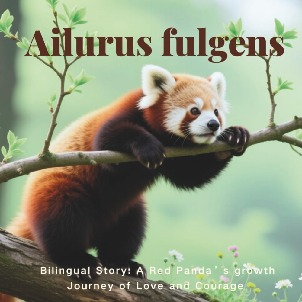 Ailurus fulgens: A Bilingual Story: A Red Panda’s growth Journey of Love and Courage