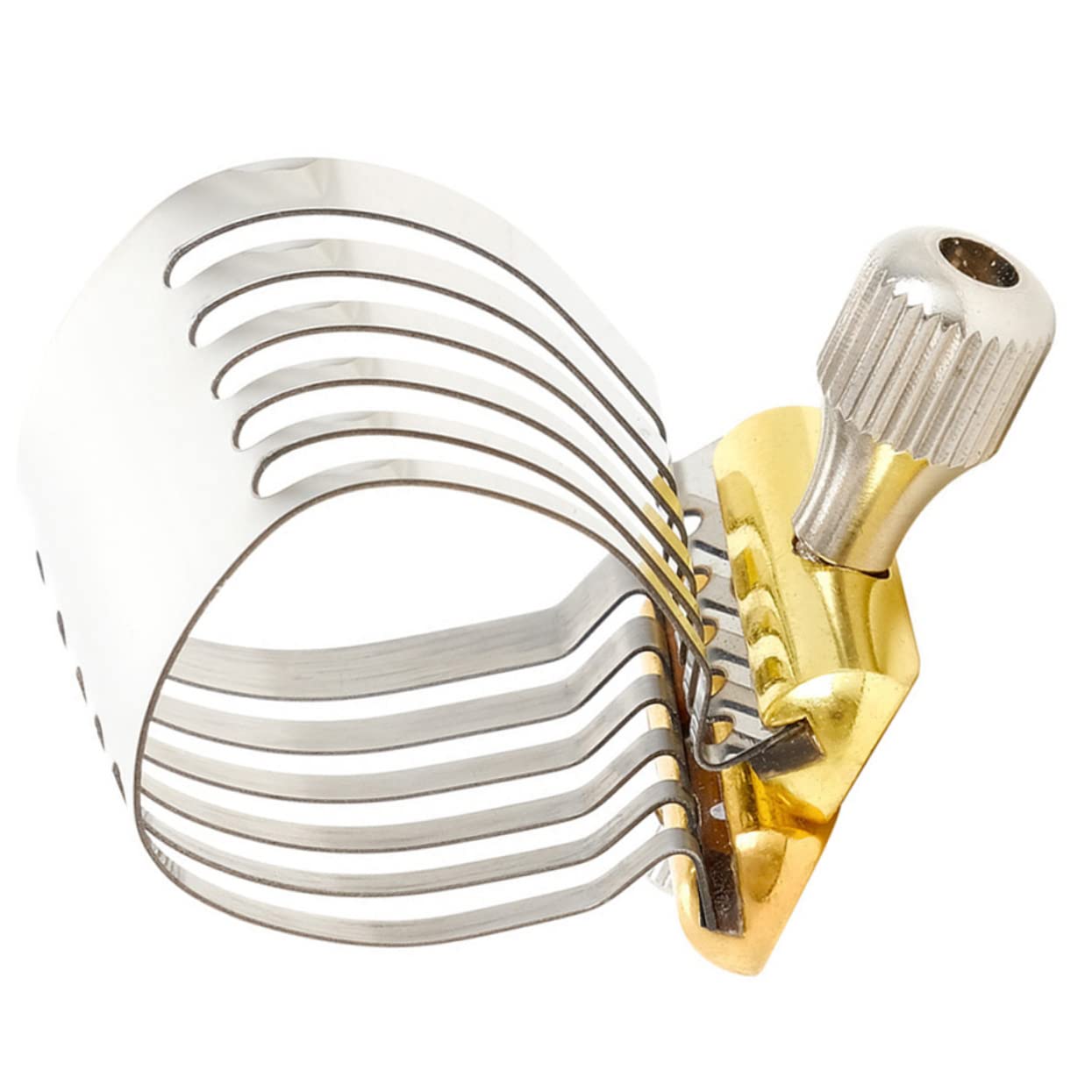 SUPVOX 3piezas Abrazadera De Saxofón Inoxidable Clip Fino y Para Instrumentos De Viento Compatible Saxofones y Instalación y Seguro