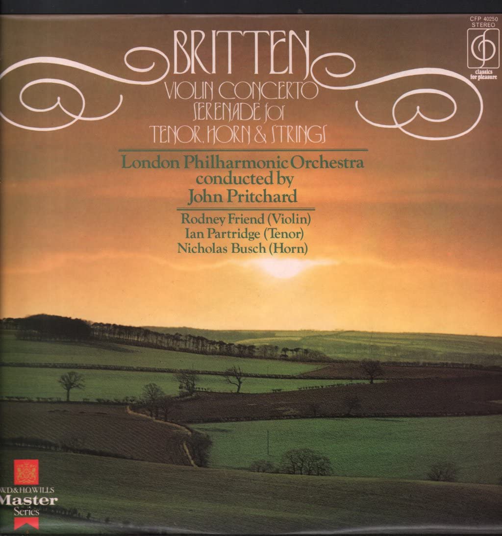 Britten: Violin Concerto, Serenade For Tenor, Horn & Strings