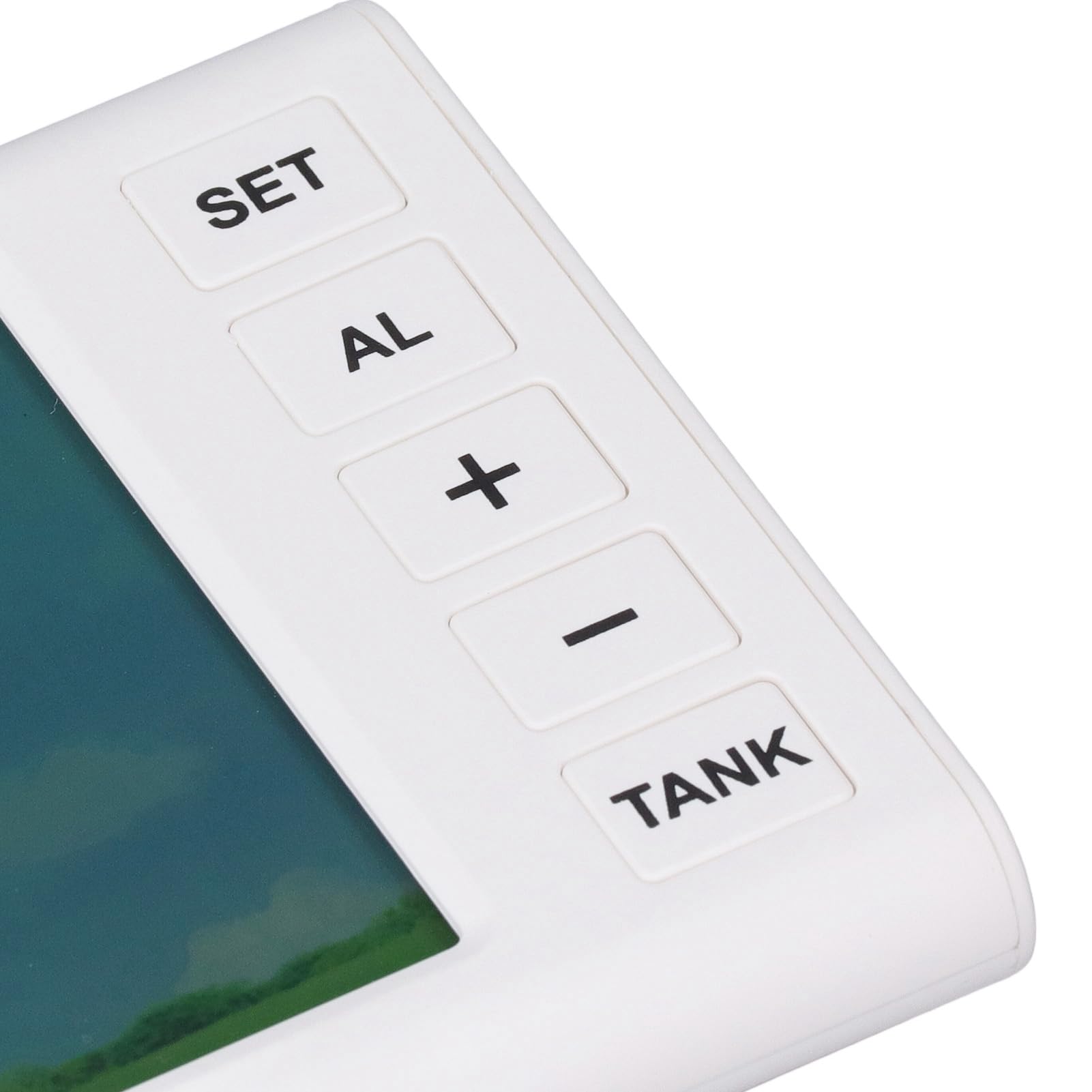 Haofy Sensor Ultrasónico de Nivel de Líquido del Tanque Medidor de Agua Inalámbrico con Monitoreo de de Temperatura - Transmisor Impermeable IP65 - Transmisión Inalámbrica de 100 M para Jardín