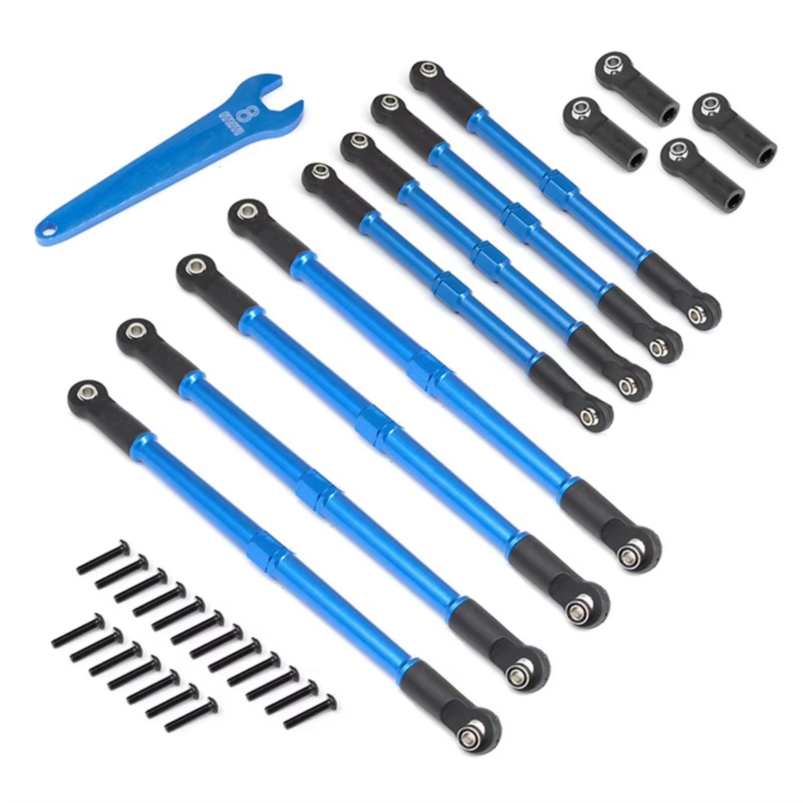Accessori Rc Per Summit ErevO E2.0 5319X 5338R 1/10 Lega Di Acciaio Rod End Aste Spinta Rc Parti Automobili Riparazione Ricambio Modelli Giocattolo
