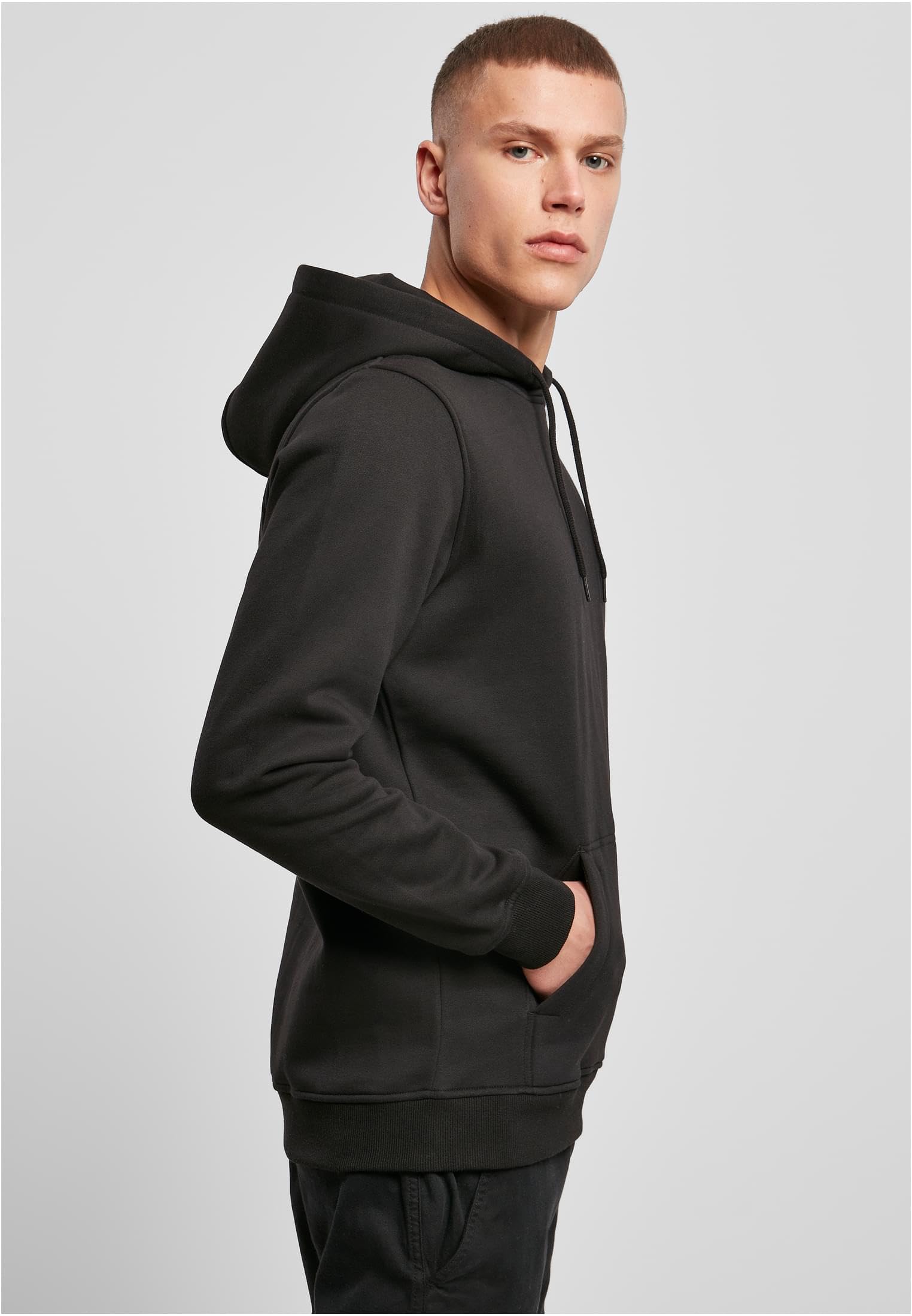 Build Your Brand By011-heavy Hoody Felpa con Cappuccio Uomo (Pacco da 1)