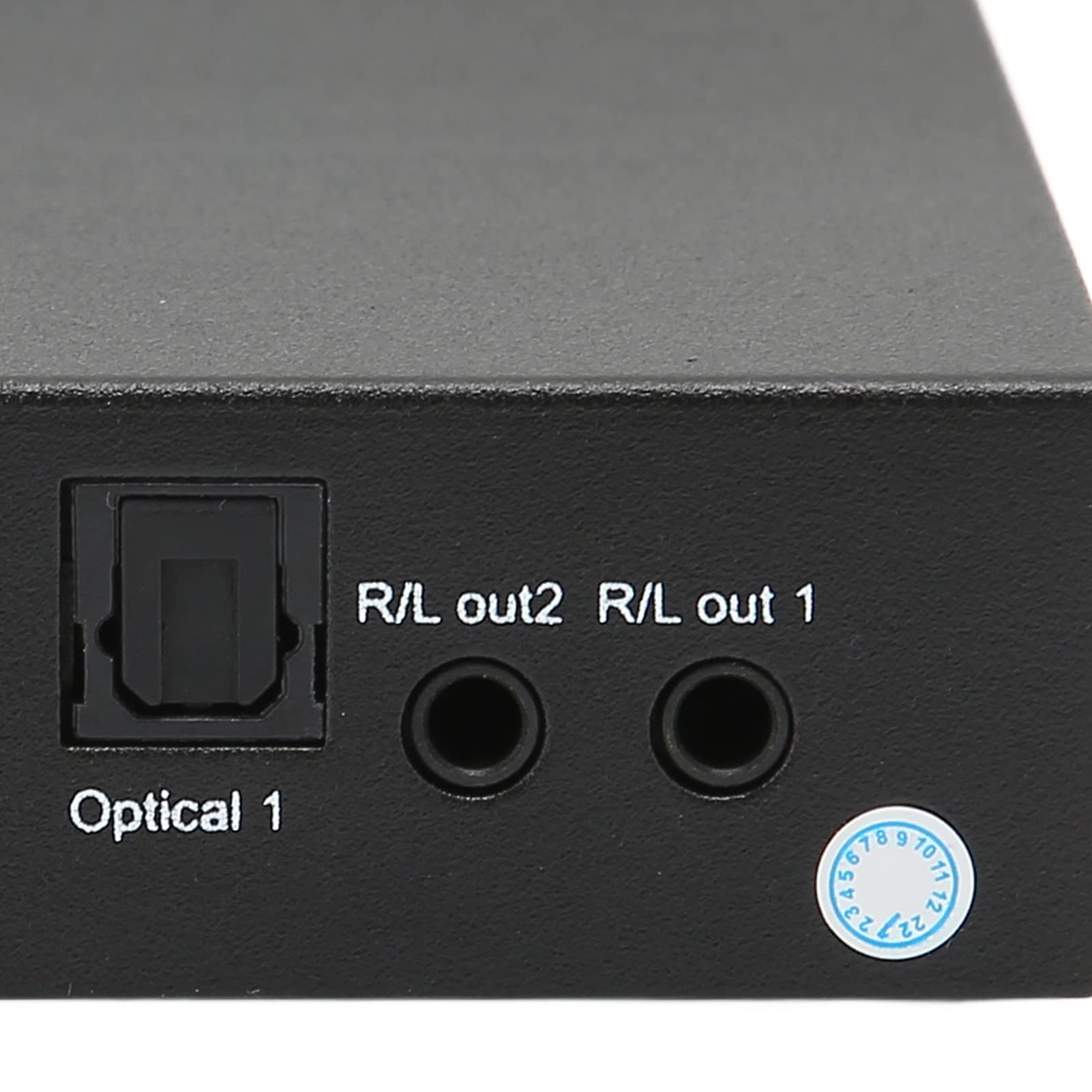 Annadue Splitter HDMI 4K 60Hz 6x2, Switcher Interfaccia Multimediale 6 in 2 out, Switcher Matrice HDMI con Telecomando, Supporto UltraHD 4K 60Hz, EDID, 3D, HDCP 2.2, Uscita Ottica