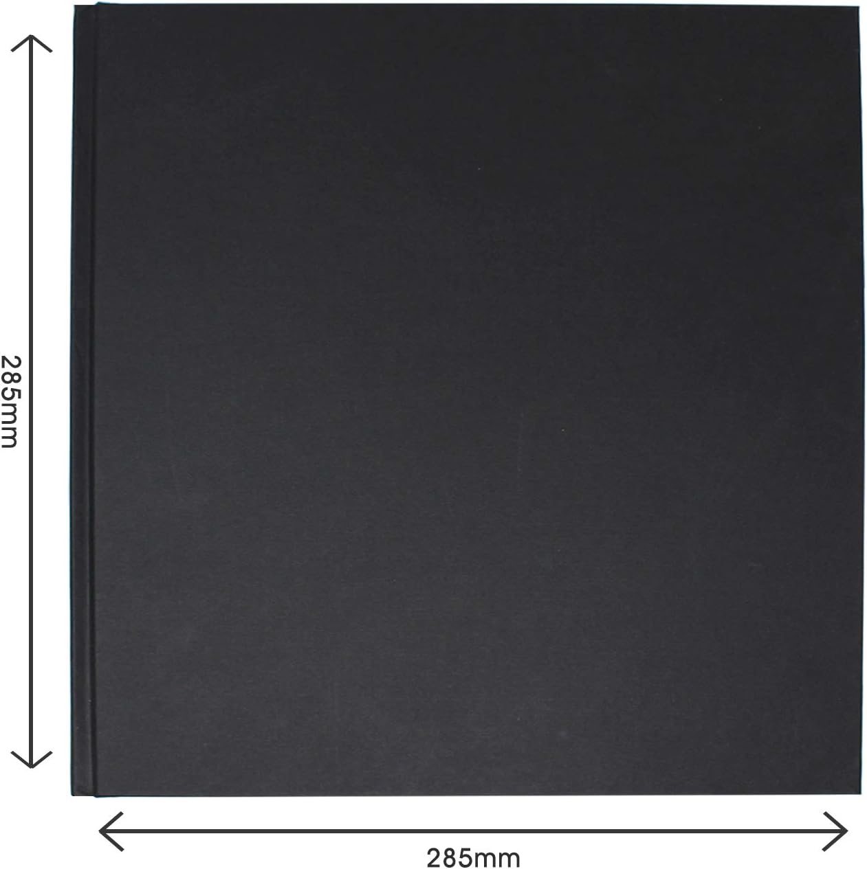 Artway Square Sketchbook, 285mm, Black