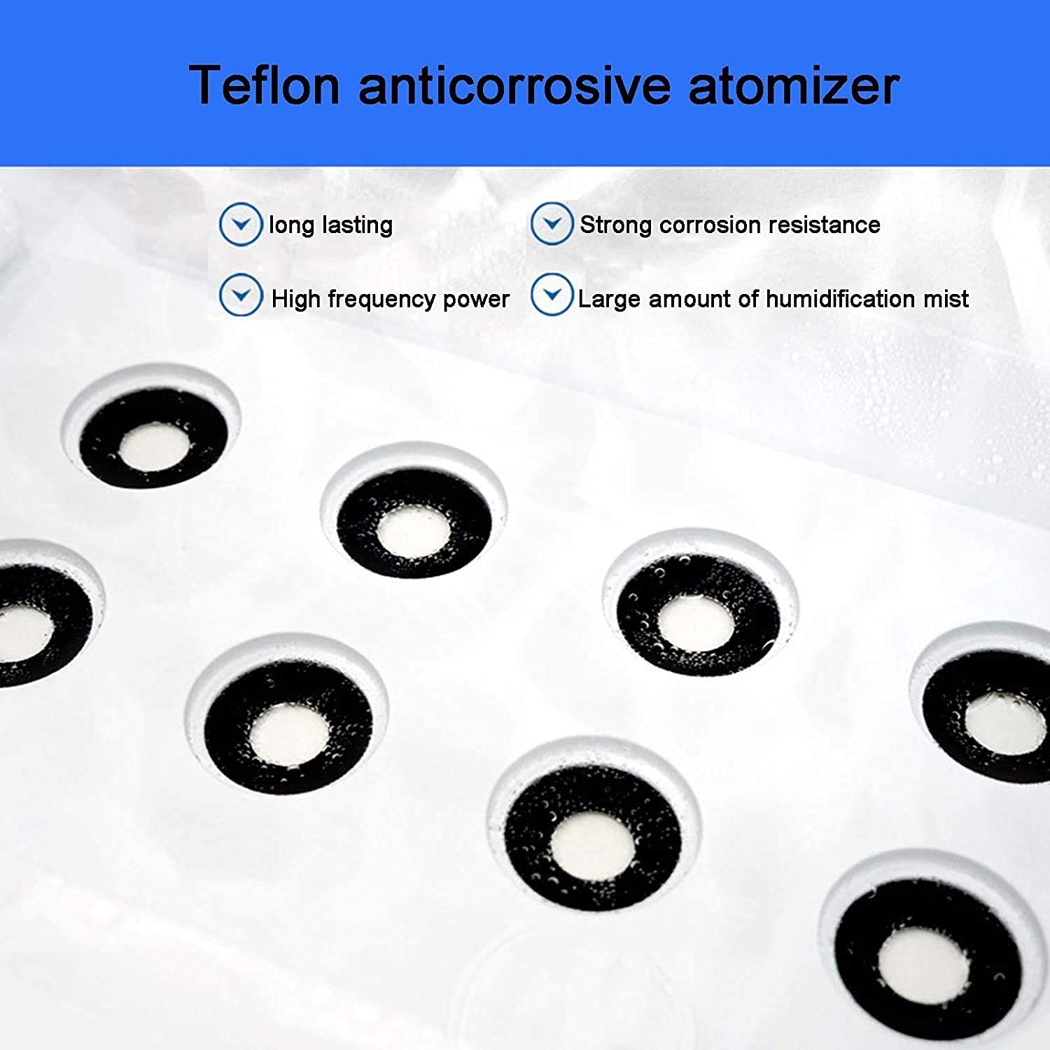 Befeuchter, LED Display Cool Mist 18L Leise, breite Öffnung Großes Schlafzimmer Textilwerkstatt Industrielle Sprühbefeuchter