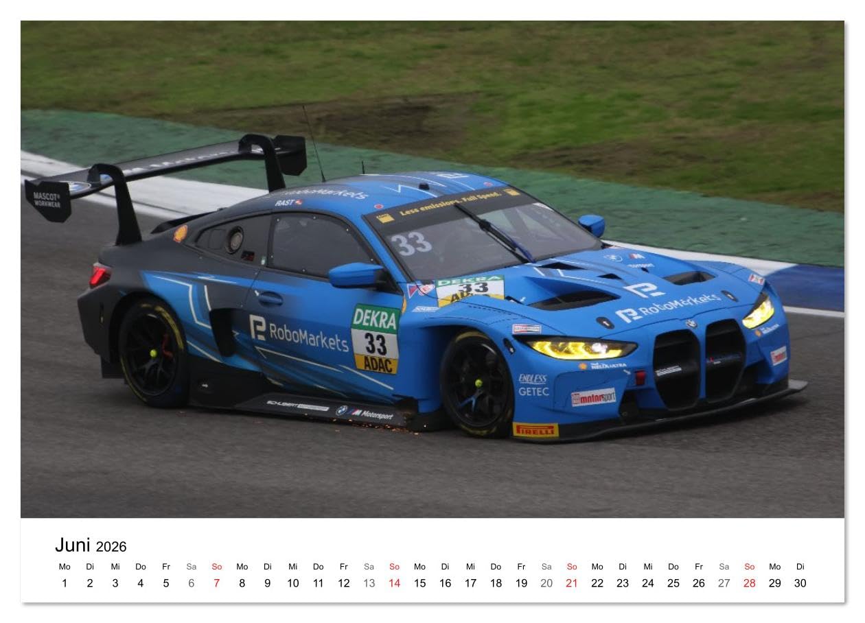 Deutsche Tourenwagen (Wandkalender 2026 DIN A3 quer), CALVENDO Monatskalender: Fotos aus der DTM (CALVENDO Sport)