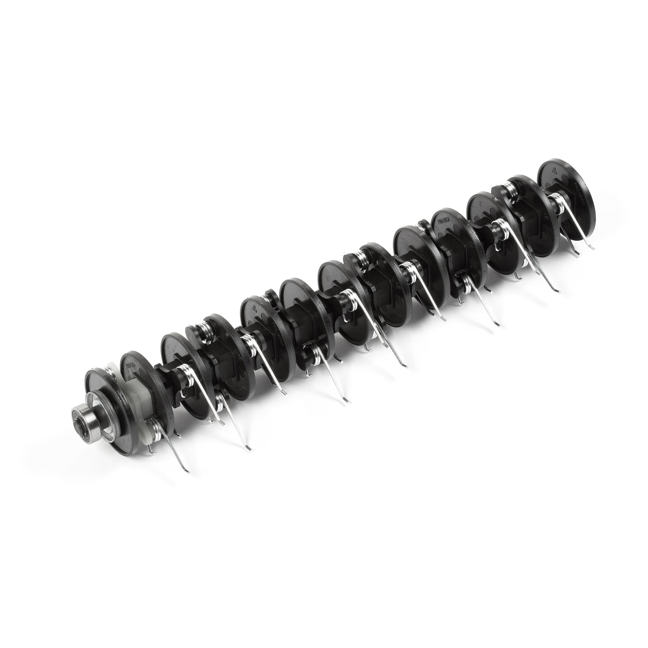 Escarificador eléctrico sin escobillas de 20 V - Ancho 38 cm, 16 Cuchillas, Ajuste de 5 Posiciones (-12 a +6 mm), Mango ergonómico, baterías y Cargador NO incluidos - Fast Power 20V