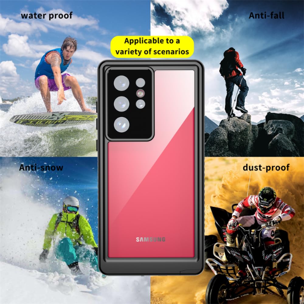 Amazon.co.jp: IP68防水ケースSamsung Galaxy/S8/S9/S10/S20/S21/FE