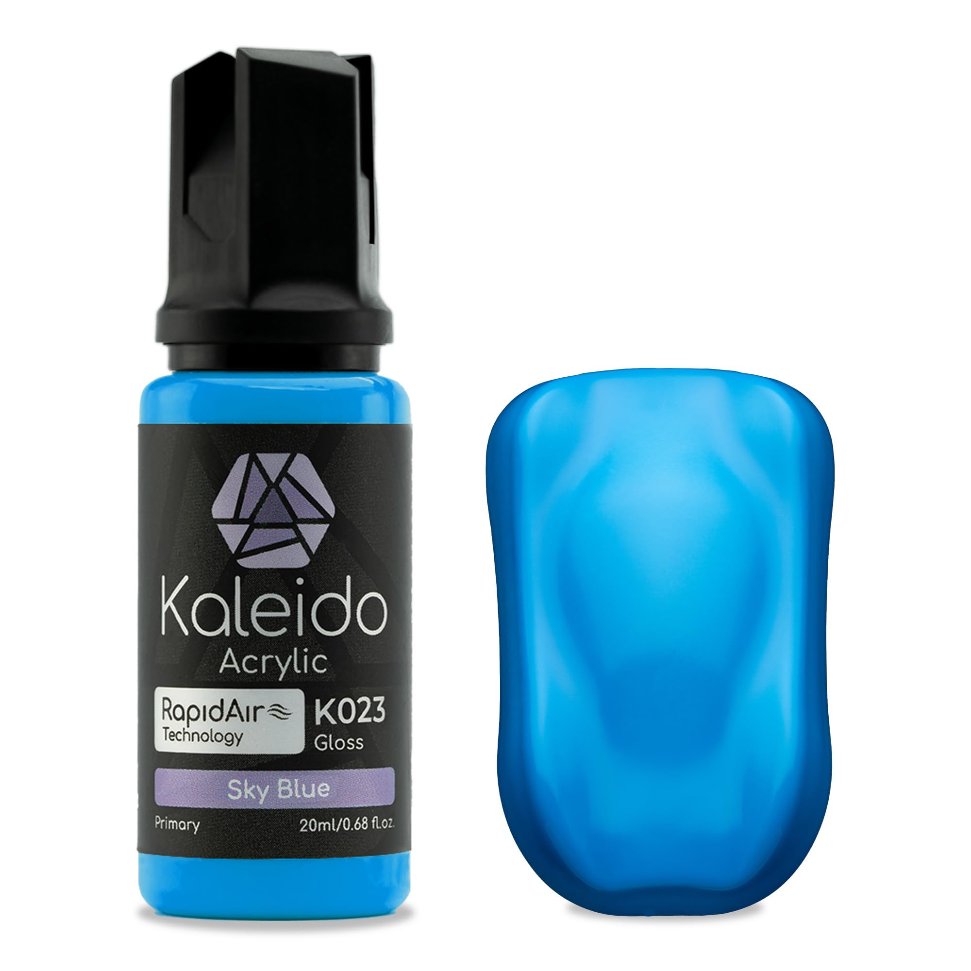 Gaahleri Kaleido Colorworks Primary for Airbrush Model Building Acrylic Paint K023 Sky Blue — image 1