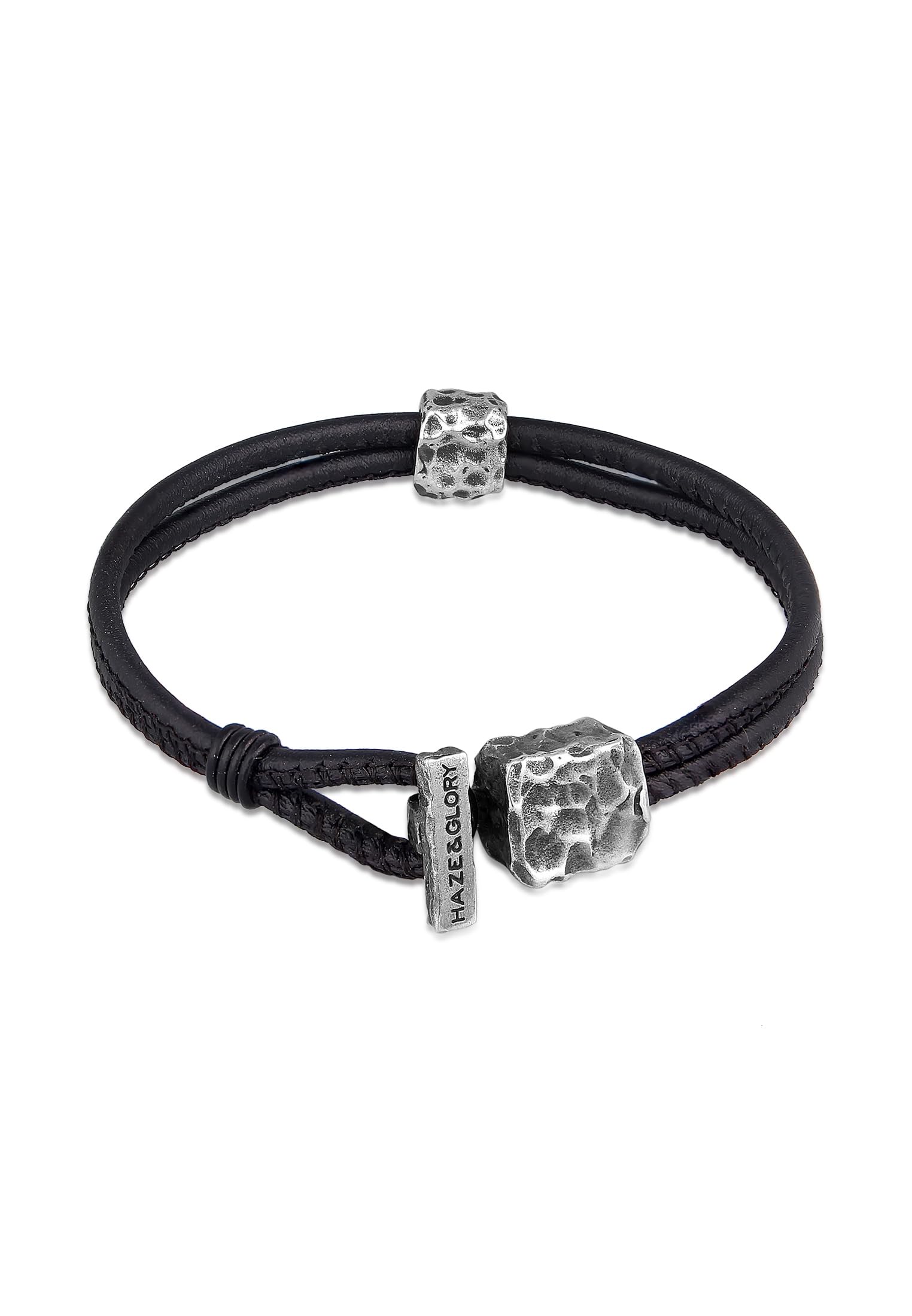 HG HAZE & GLORY Herren Armband 925 Silber Schmuck Männer