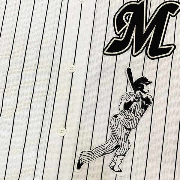 千葉 マリーンズ 刺繍ワッペン 平沢 シルエット 3/平沢大河/marines