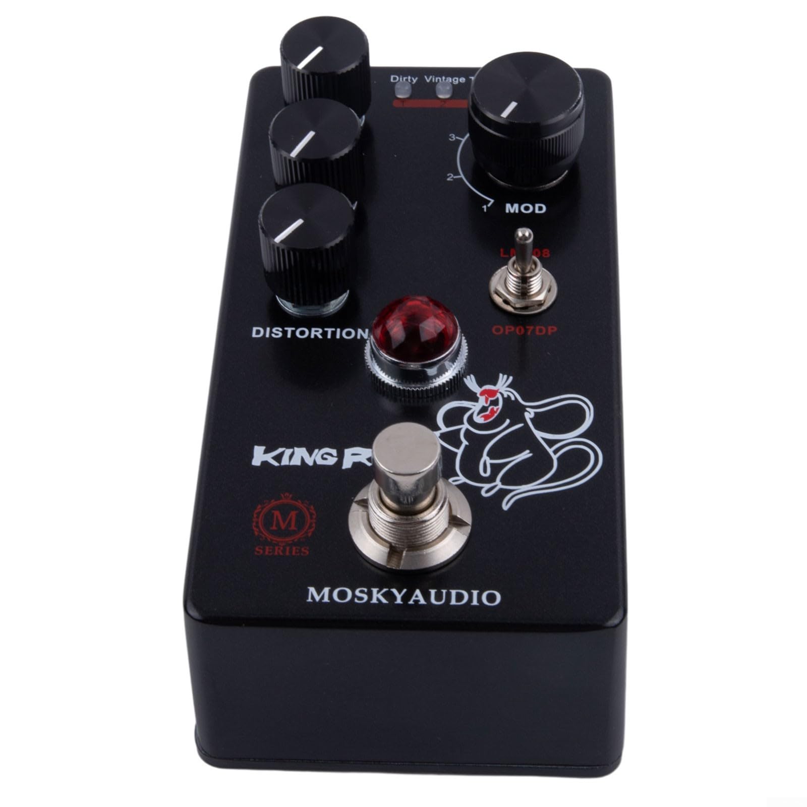 Pedale per effetti per chitarra, filtro volume fuzz distorsione per l'elaborazione del suono della chitarra elettrica, Stompbox multifunzione per accessori per modellare i toni del rock metal