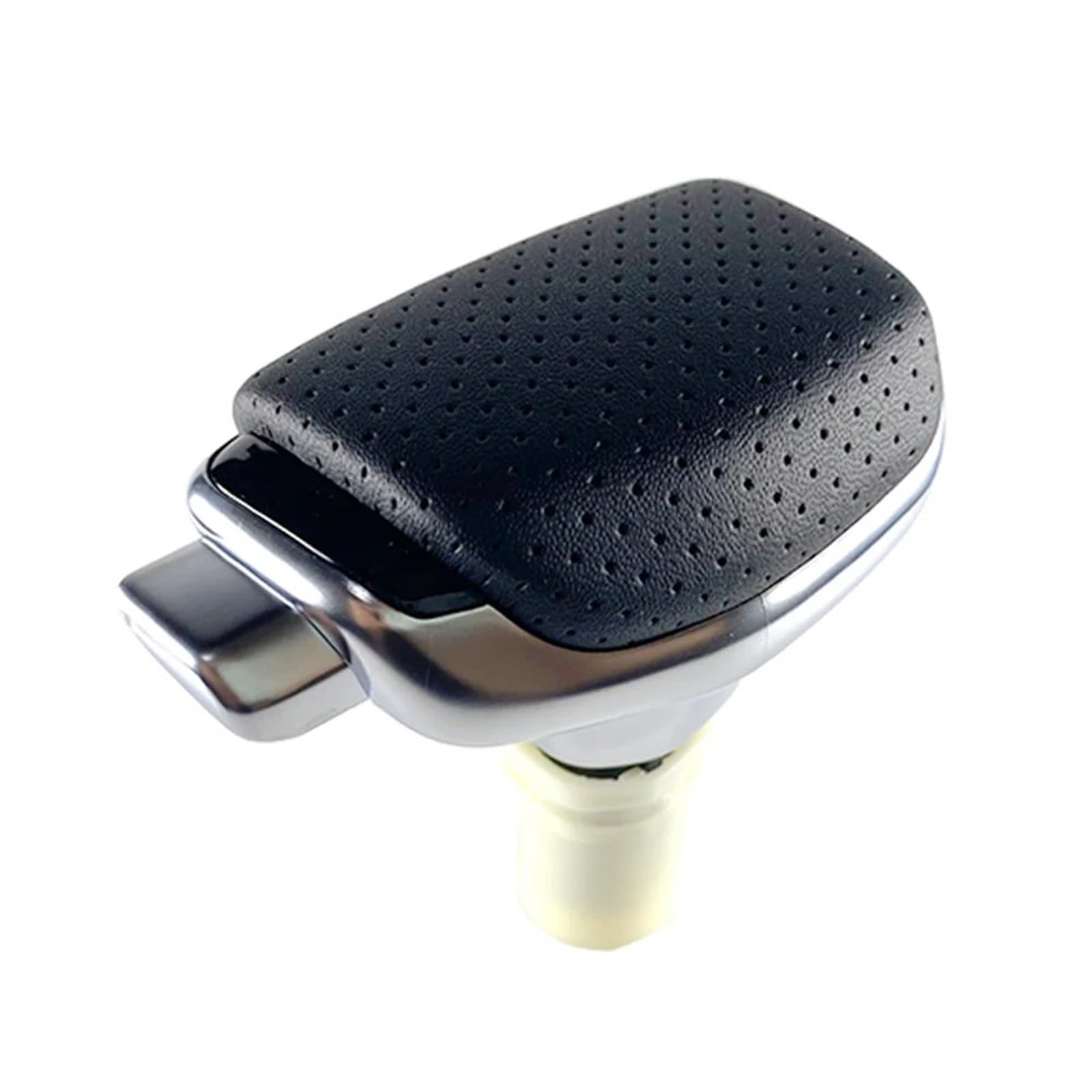 HSUKIHO Car Shift Knob Cover for Koleos for Kadjar 2016 2017 2018 2019 Automatic Car Gear Shift Knob Lever Shifter Gearbox Handles(with Hole)