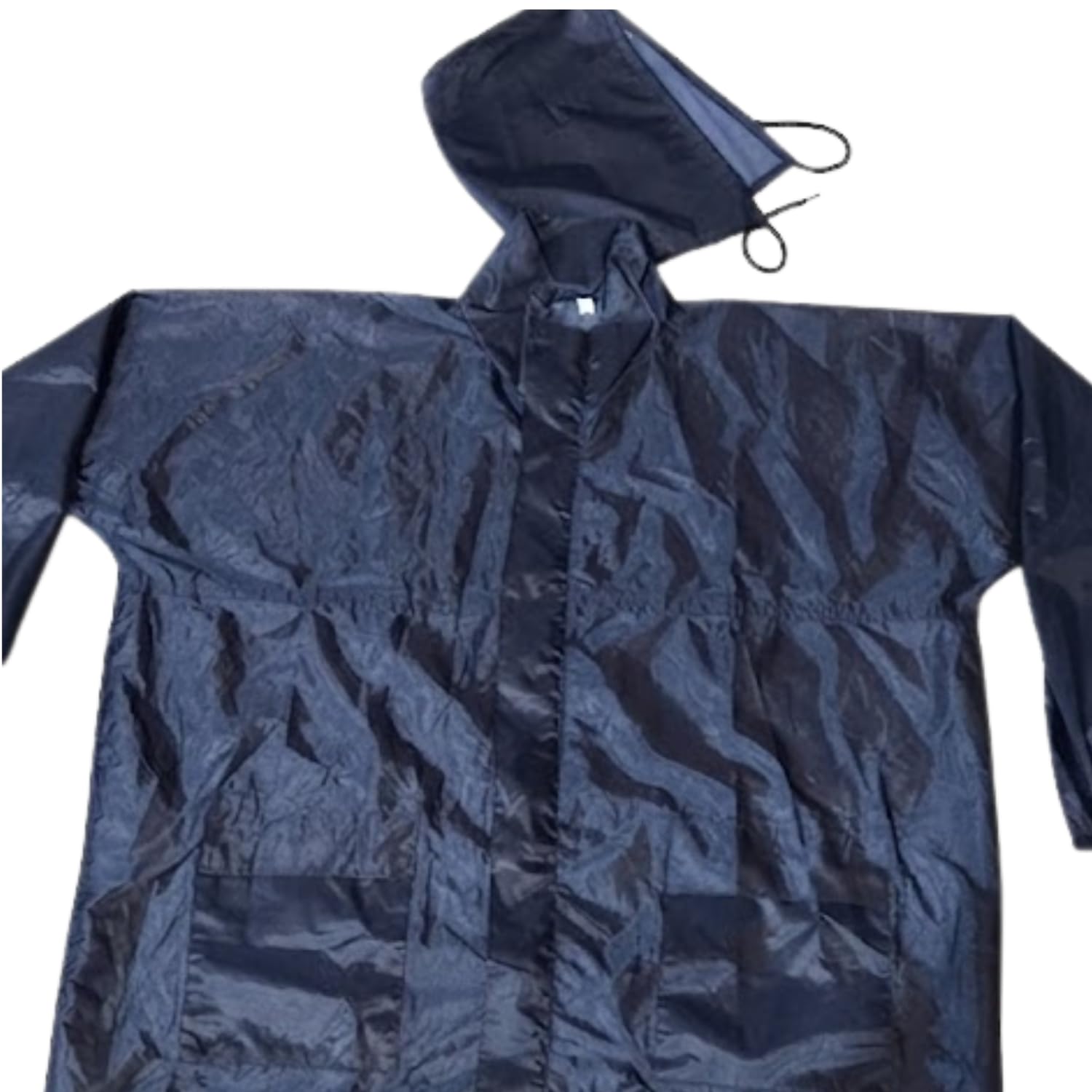 Men's Waterproof Raincoat with Hood & Pockets, Full Sleeve Jacket Rainwear, Lightweight Leakproof Rain Protection for Biking, Motorcycle Riding, Travel-image-47