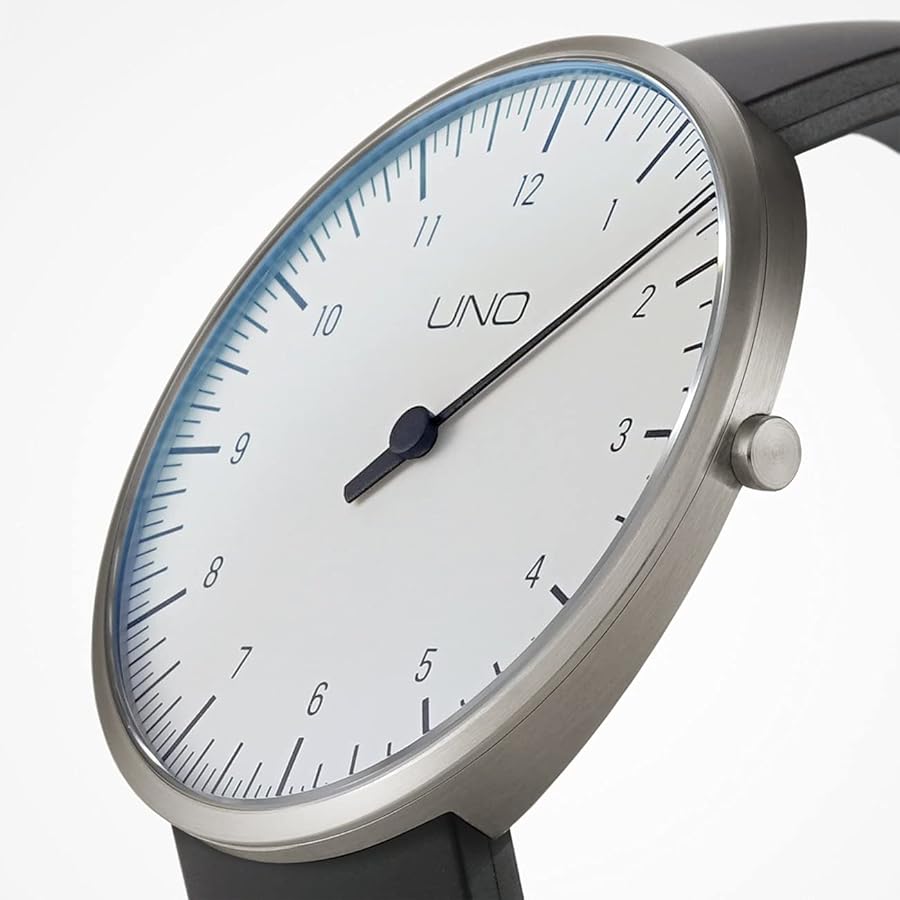 Amazon.co.jp: Uno Titan 551000メンズOne Handチタン腕時計