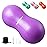 INPANY Peanut Ball - Anti Burst Exercise Ball for Labor Birthing, Physical Therapy for Kids, Core Strength, Home & Gym Fintness (Include Pump) Purple