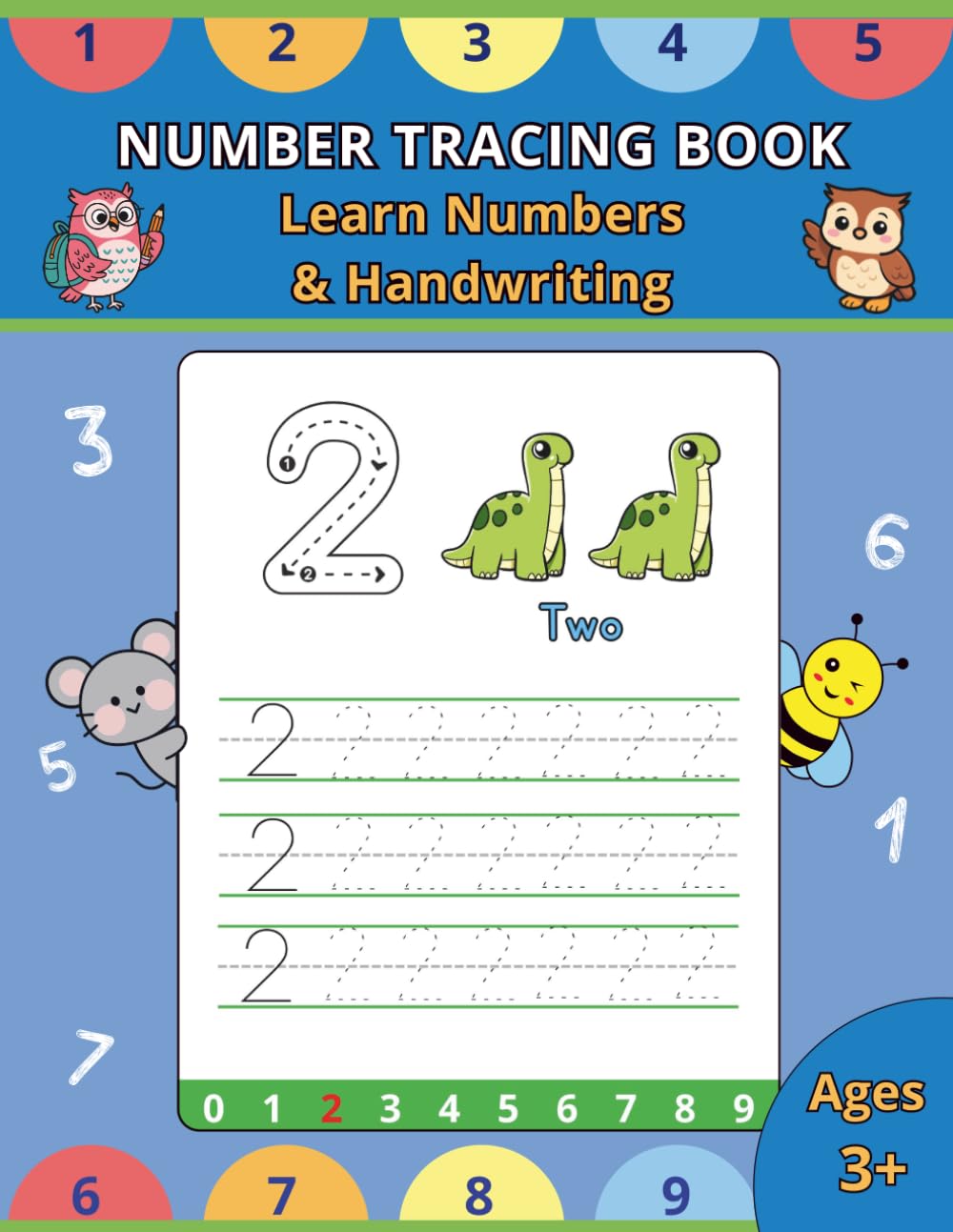 NUMBER TRACING BOOK: Learn Numbers & Handwriting (Trace and Learn)