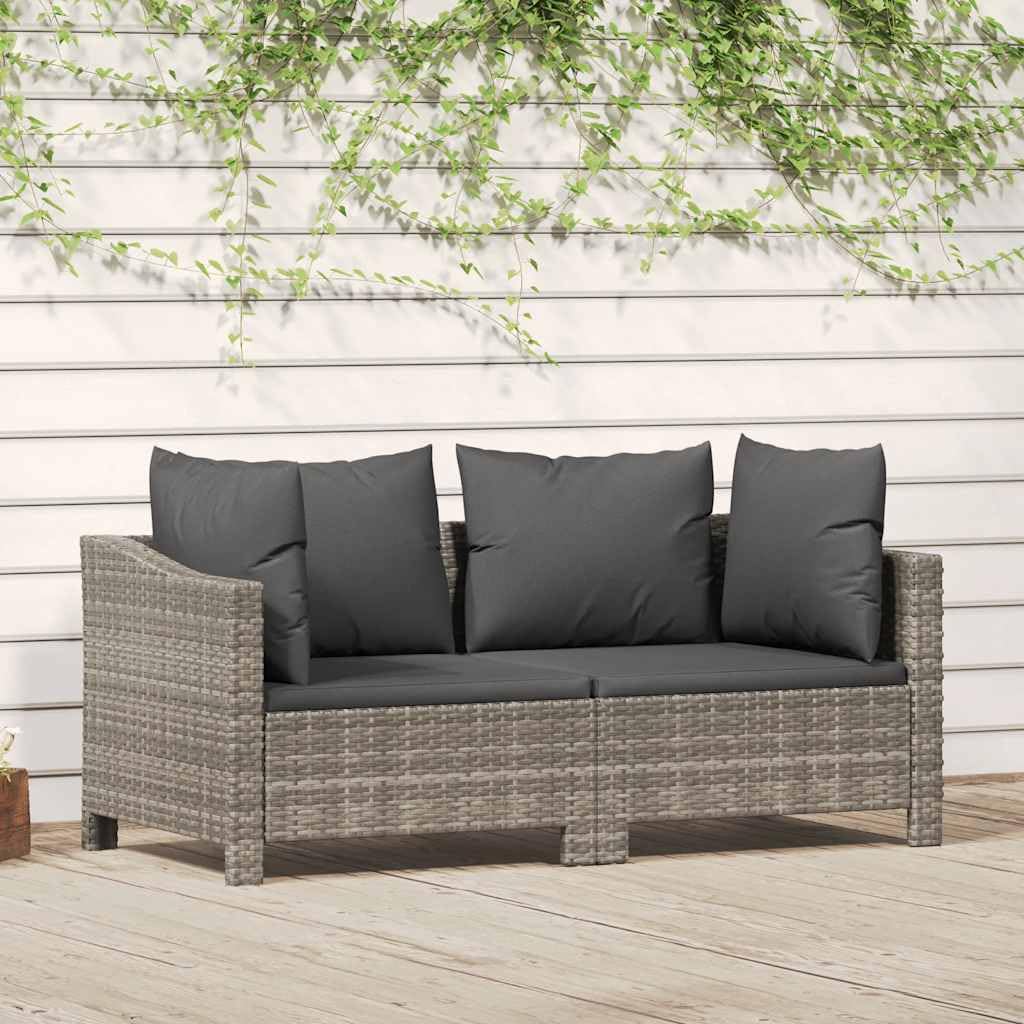 Polirattan odporny na warunki atmosferyczne nowoczesny design 16.2 szary
