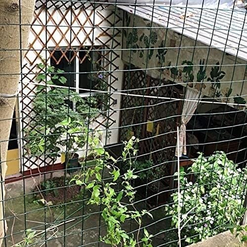 Recinzione in rete metallica antiruggine – ideale per forniture agricole e uso domestico da giardino, design rivestito durevole per la protezione del frutteto