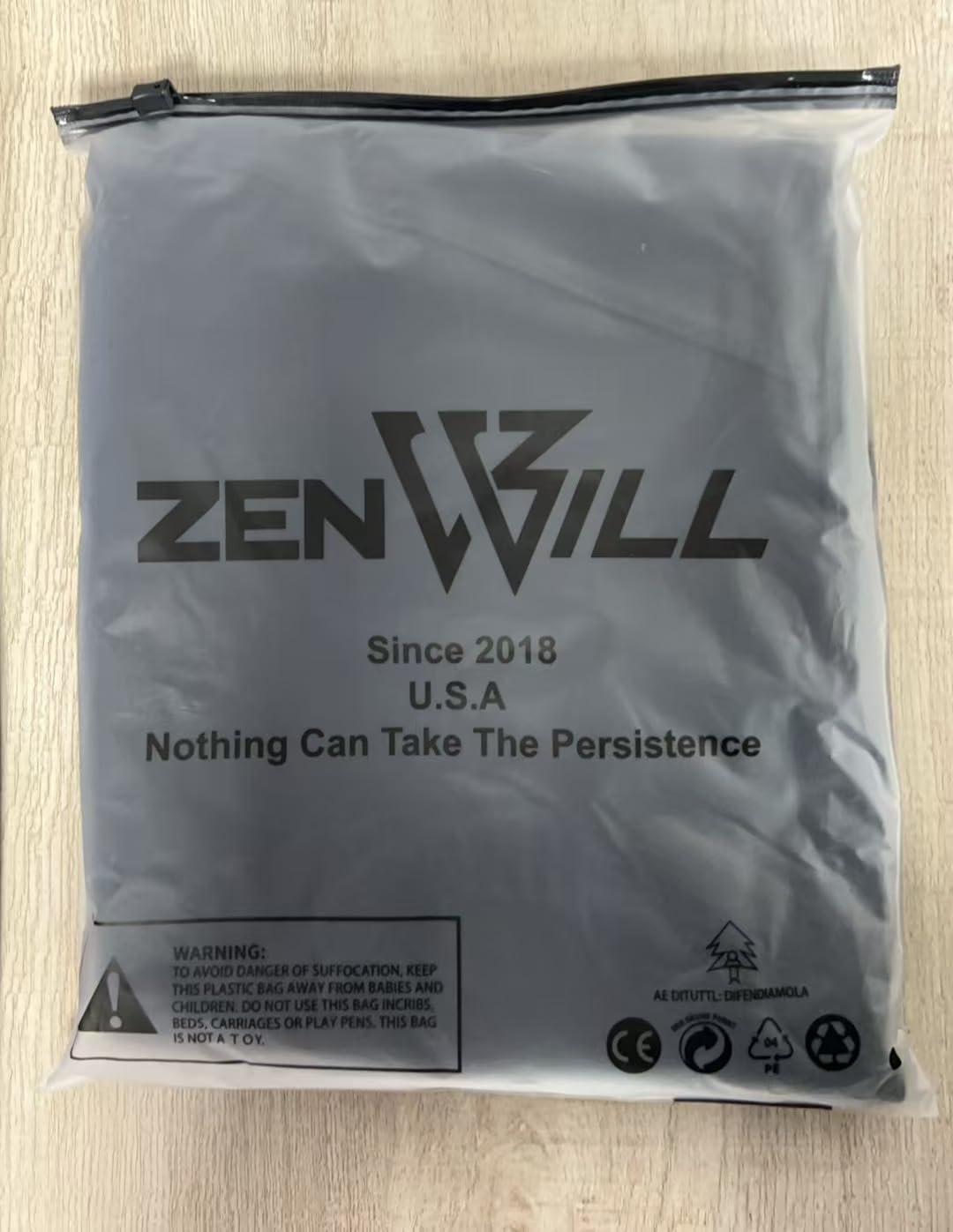 ZENWILL Gym Jogger Zip, Męskie spodnie sportowe z oddychającej siatki