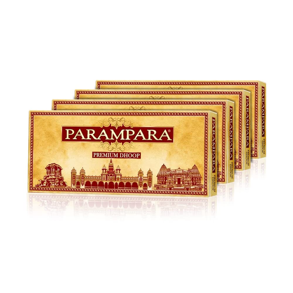 Cycle Pure Parampara Premium Dhoop for Puja, 480 GM, Pack of 4 (120g Each) | Long Lasting Natural & Guggul Fragrance | Wet Dhoop Batti for Havans, Festivals & Other Rituals | Made with Pure Ghee (B0B82SZTV3) Amazon Price History, Amazon Price Tracker