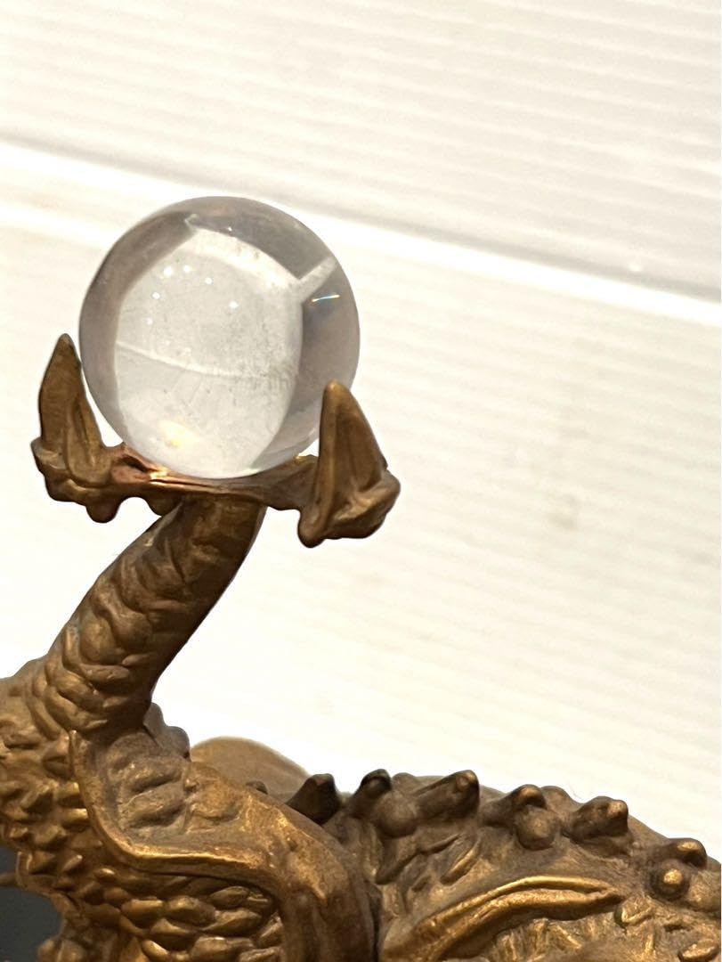 Amazon.co.jp: 村田宏作 竜王 置物 オブジェ 鋳造 美術鋳芸品 日