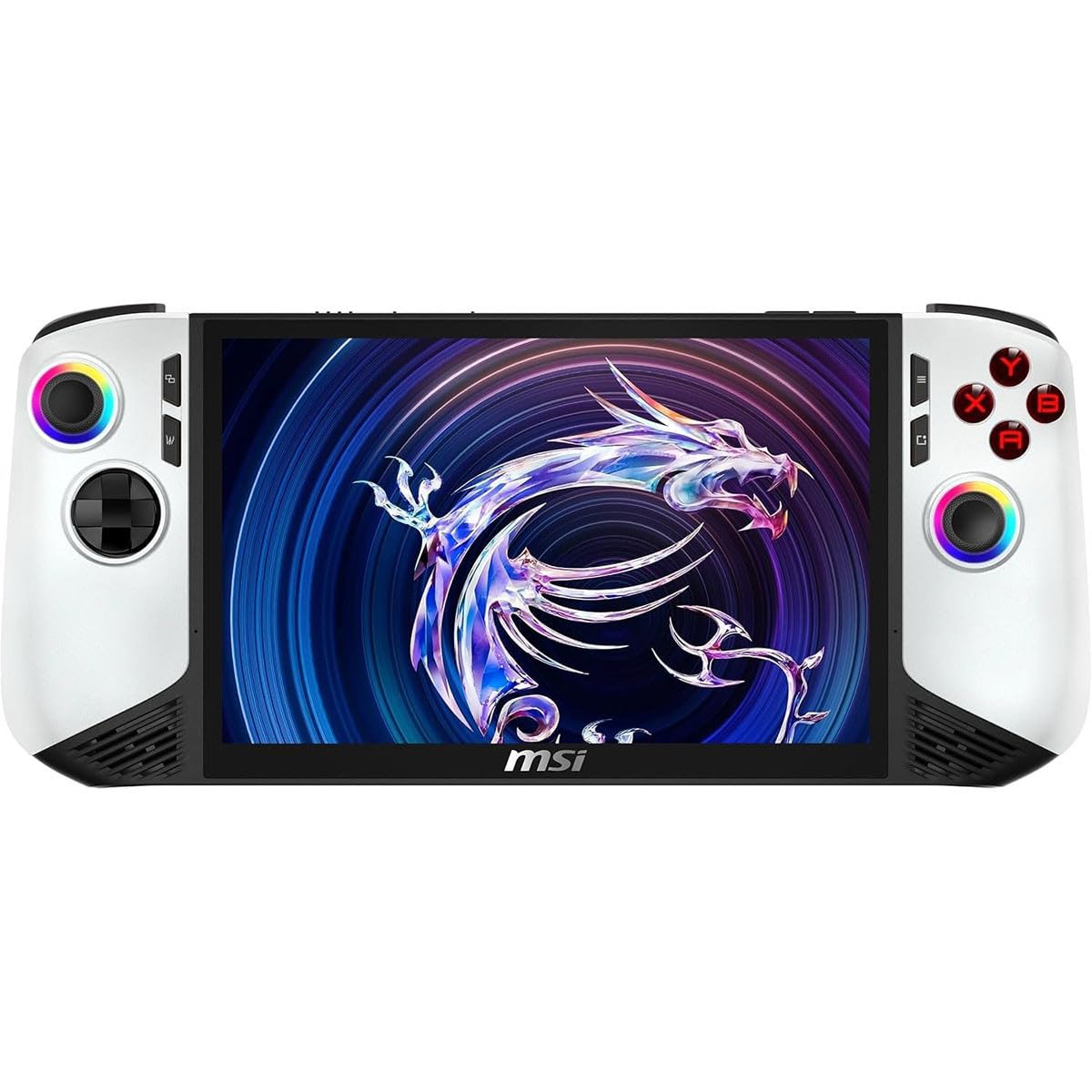 msi Claw 8 AI+ A2VM PC Gaming Handheld: Intel Ultra 7-258V, 8" FHD 120Hz Display, 32GB LPDDR5, 1TB NVMe SSD, MicroSD Card Reader, Thunderbolt 4, Win 11 Home: White Polar Tempest Edition-084US