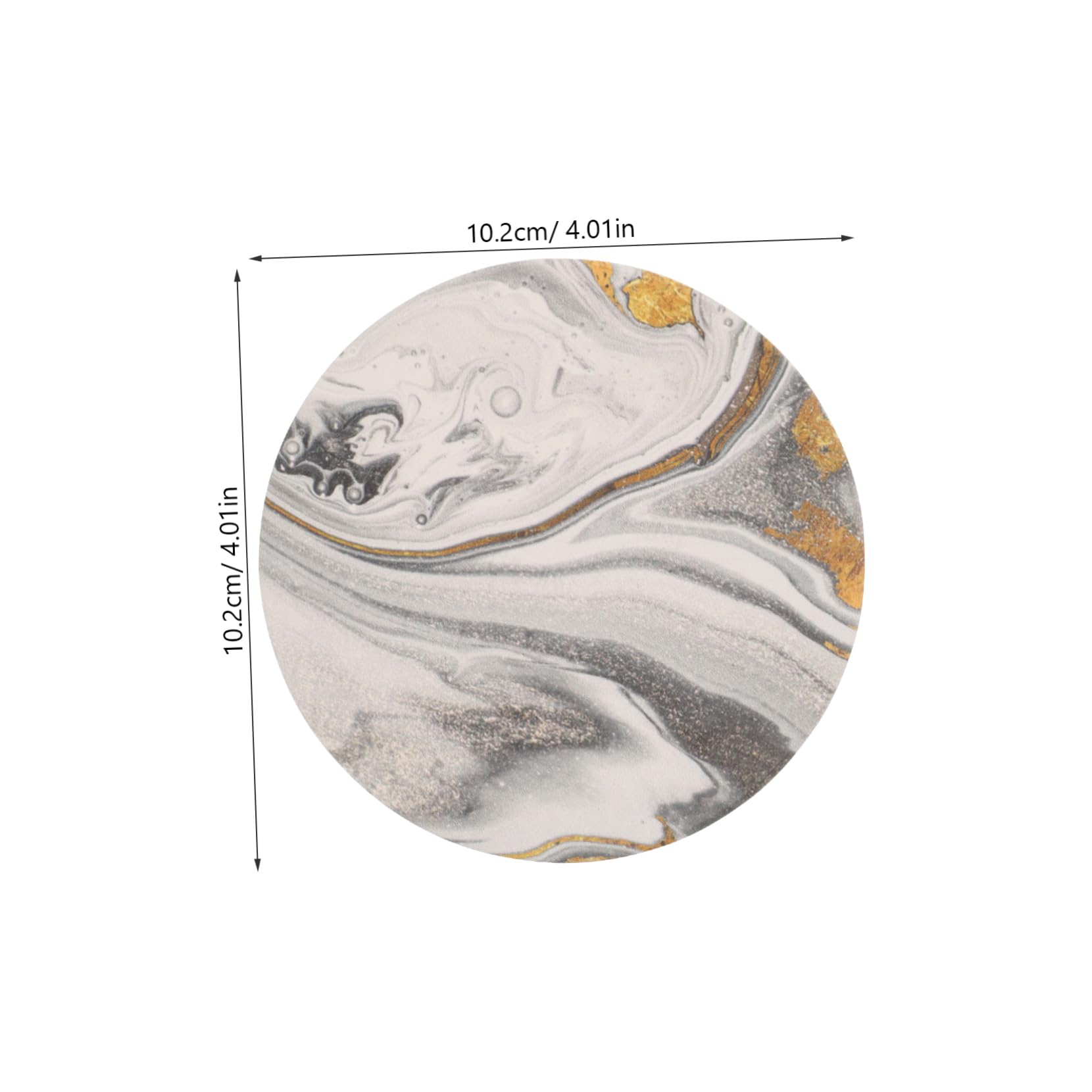 Cabilock 18 Pcs Dessous De Verre Absorbants en Céramique Dessous De Verre en Céramique Décor - Dessous De Verre en Céramique Tapis De Tasse Dessous De Verre pour Boissons De Tasse