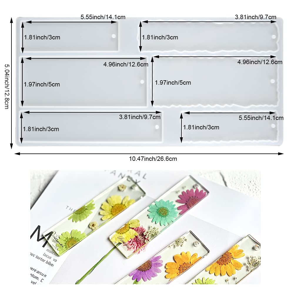 Création Résine époxy Moule Silicone Marque-pages Résine Epoxy MelbMolds - Style Oriental - Création DIY Personnalisée Moule Oriental Démoulage Facile