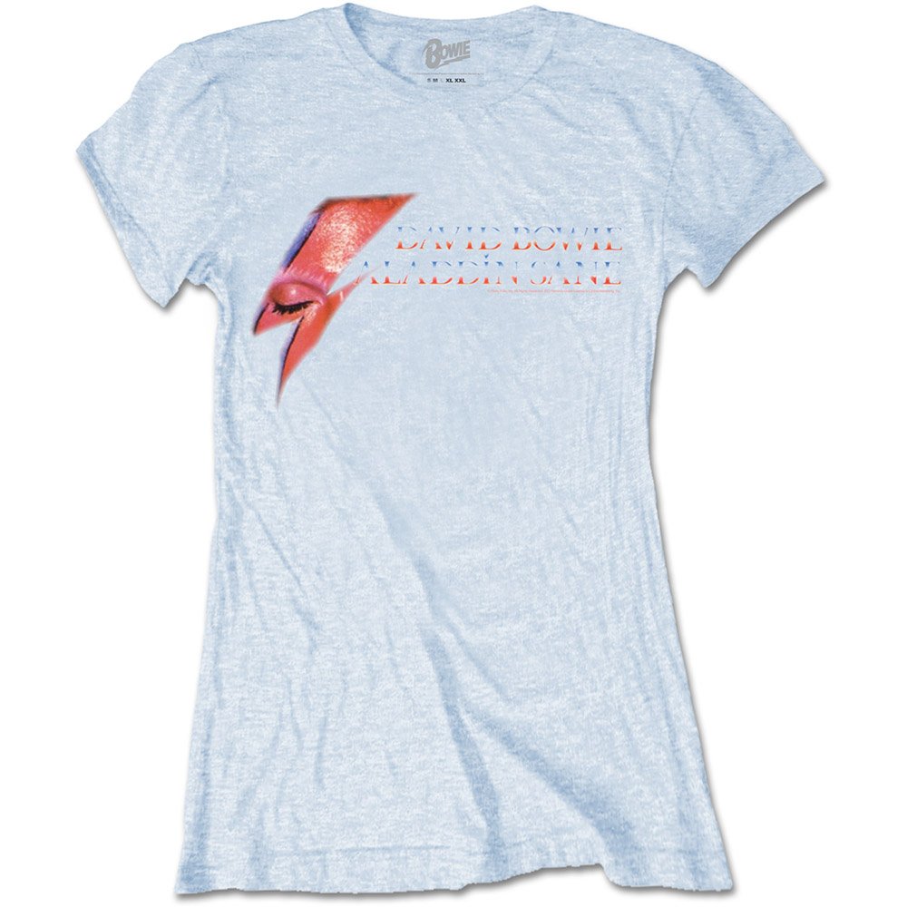 Women's David Bowie Aladdin Sane Eye T - Shirt