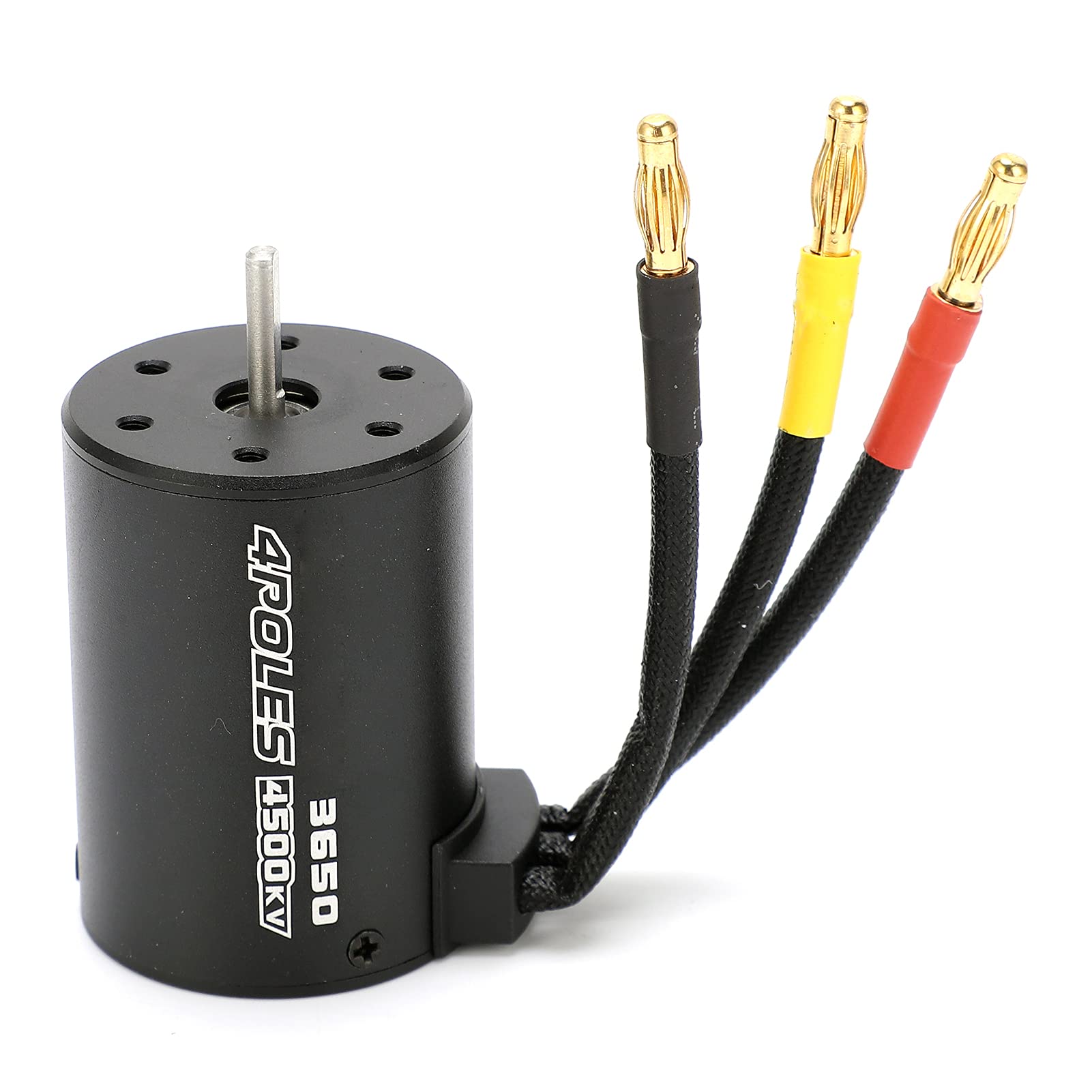 VGEBY Motore Brushless RC, Motore Brushless Impermeabile 3650 4500KV per Parti di Accessori per Auto 1/8 1/10 RC Accessori per modellini di auto Accessori Per Modelli Aerei