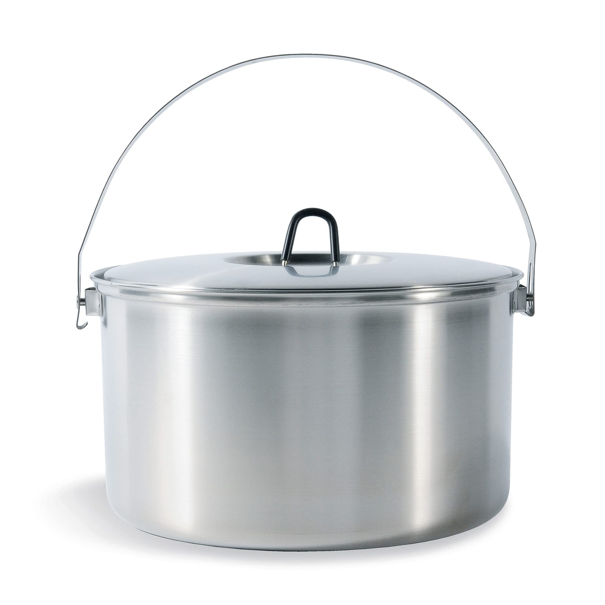 Tatonka Family Cook Set L (4-teilig) - Camping-Kochgeschirr aus Edelstahl - Bestehend aus Einer Pfanne und 3 Töpfen mit Deckel