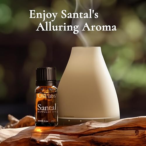 Miniatura 4 de Gya Labs Santal - Mezcla de aceites aromáticos para aromaterapia, sándalo, aceites esenciales naturales para difusores para el hogar, aceite de
