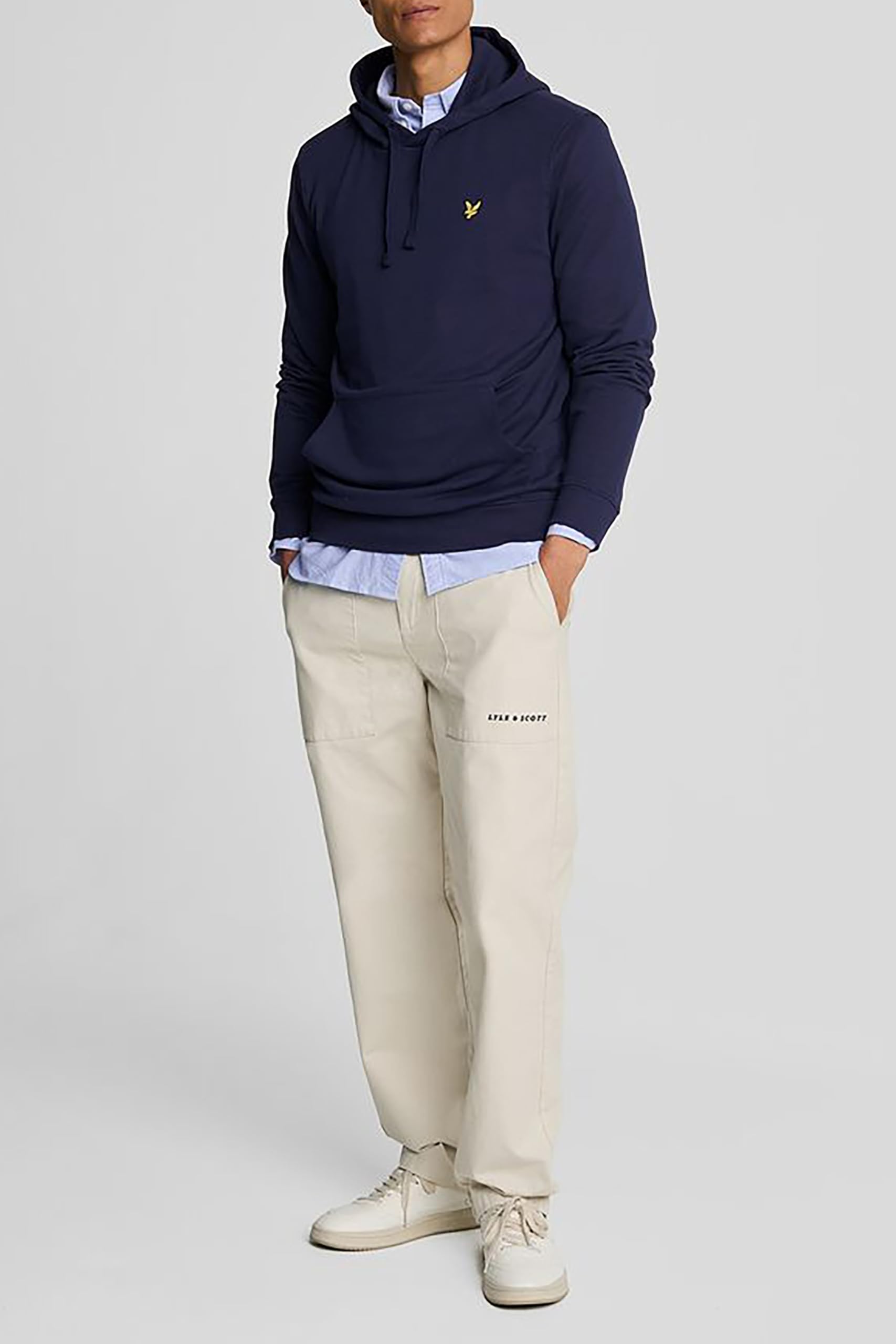 Lyle & Scott Premium Hoodie für Herren - EIN Warmer und kuscheliger Herren Pullover aus 100% Baumwolle in klassischer Passform, in den Größen XS-XXL.