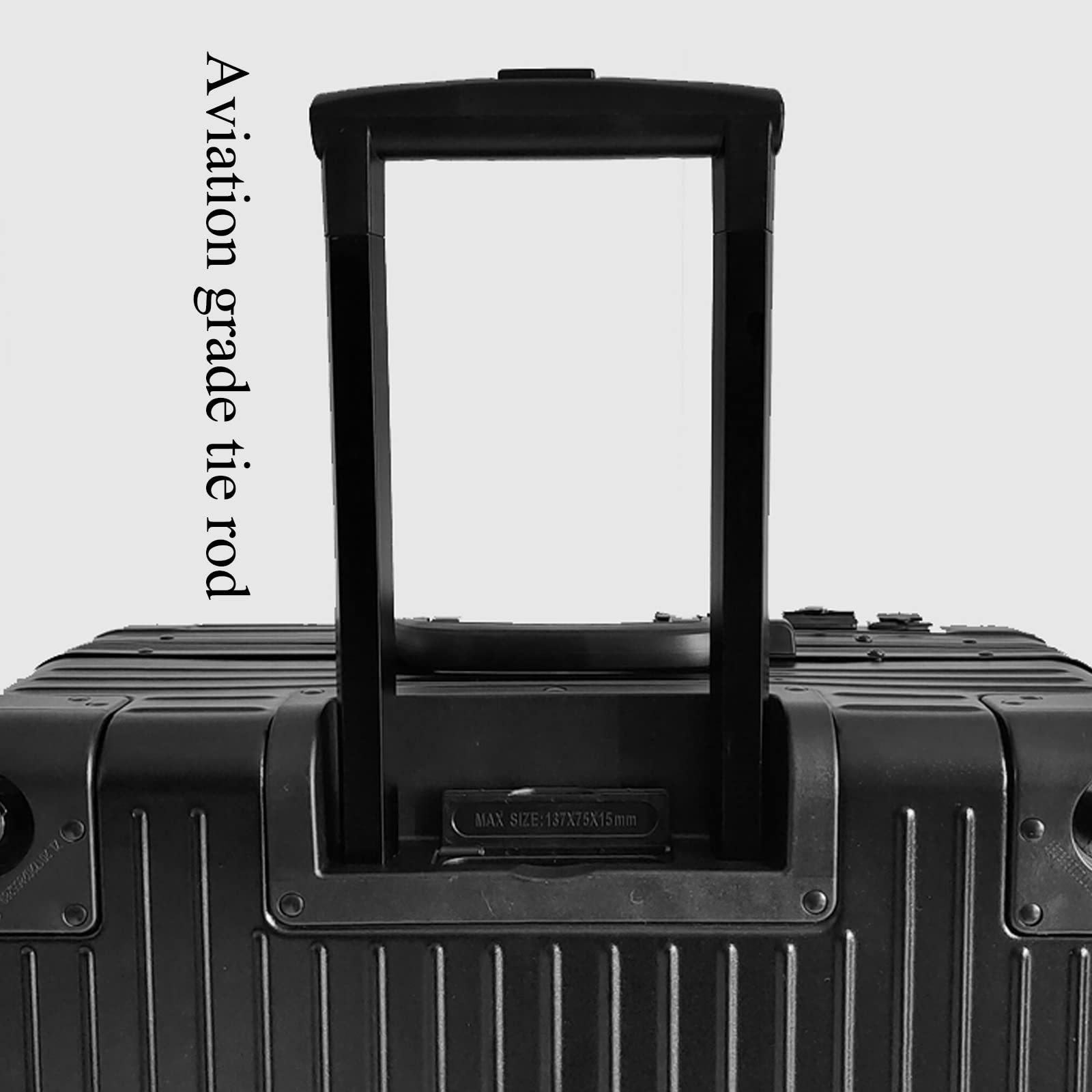 Organizer na kosmetyki do makijażu, wózek na kółkach z 4 kółkami, lusterko LED, zamek szyfrowy, aluminiowa stacja do makijażu, 1 sztuka, Srebrny