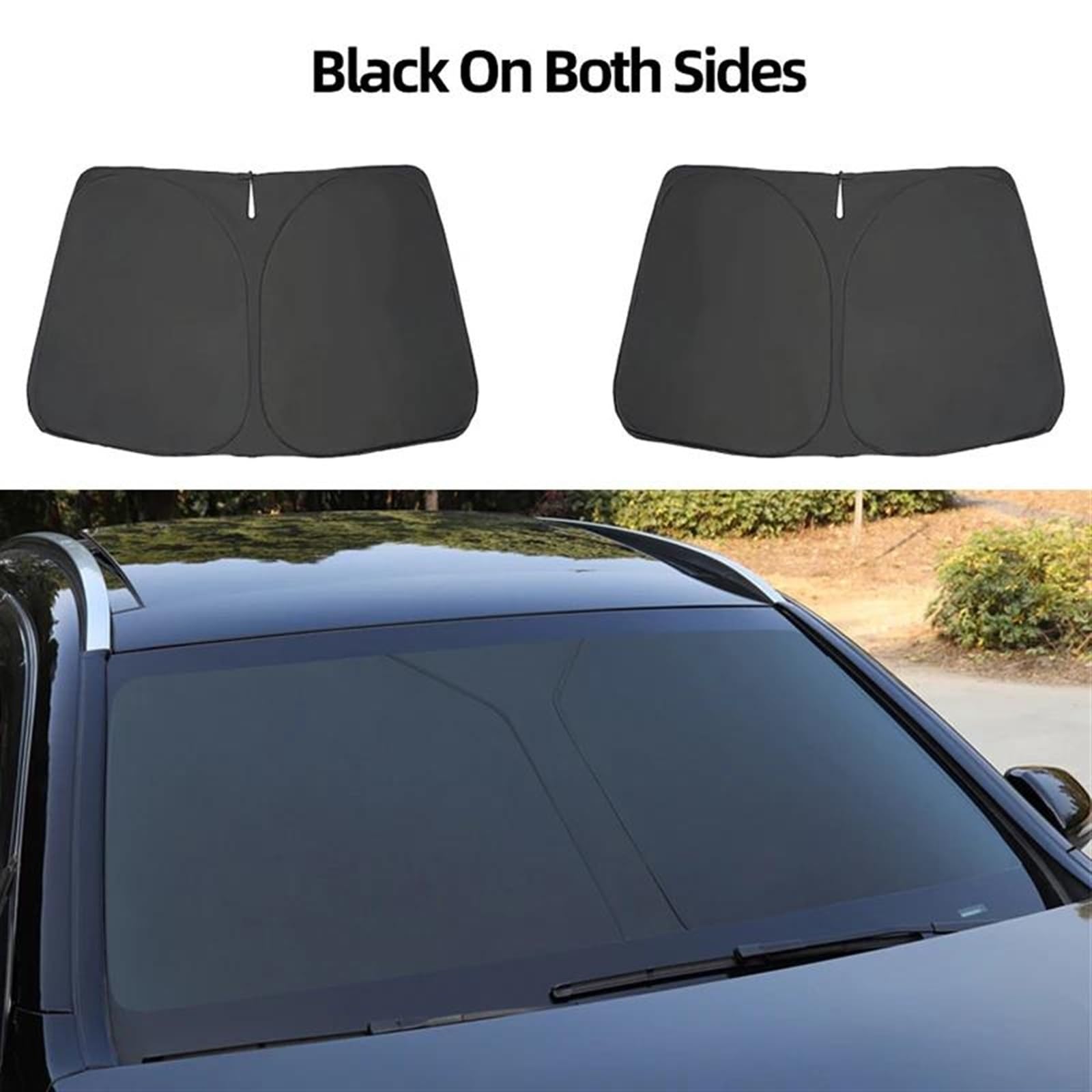 SYLTER Parasoles para HRV para HR-V para VEZEL para XRV para XR-V 2022-2024 Parasol Ventana Cortina Magnética Parasol Protección Niños Coche Parasol(Front Black)