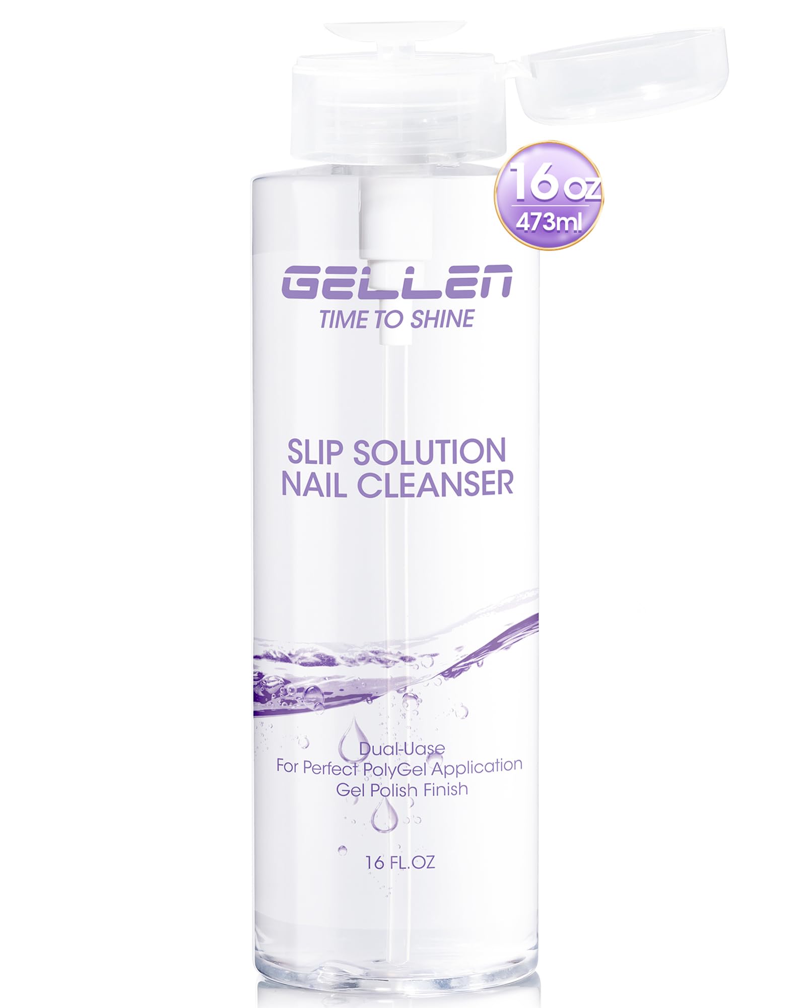 洗顔料 elle nail Amazon.com : Gellen 16oz Multi-Purpose Nail Cleanser, Pump Bottle