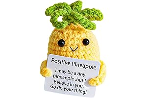 Handmade Crochet Pineapple for Emotional Support