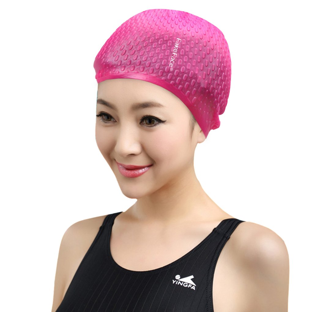 Cuffia Da Doccia Impermeabile, 2 Pack Cuffia Doccia Riutilizzabile Cuffia Da Bagno Donna Elastica Grande Showe Caps Per Donna Doccia Spa Salon - Foto 4