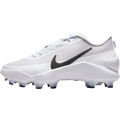 Nike Diamond Showcase MCS Baseball Cleats (White/Black)